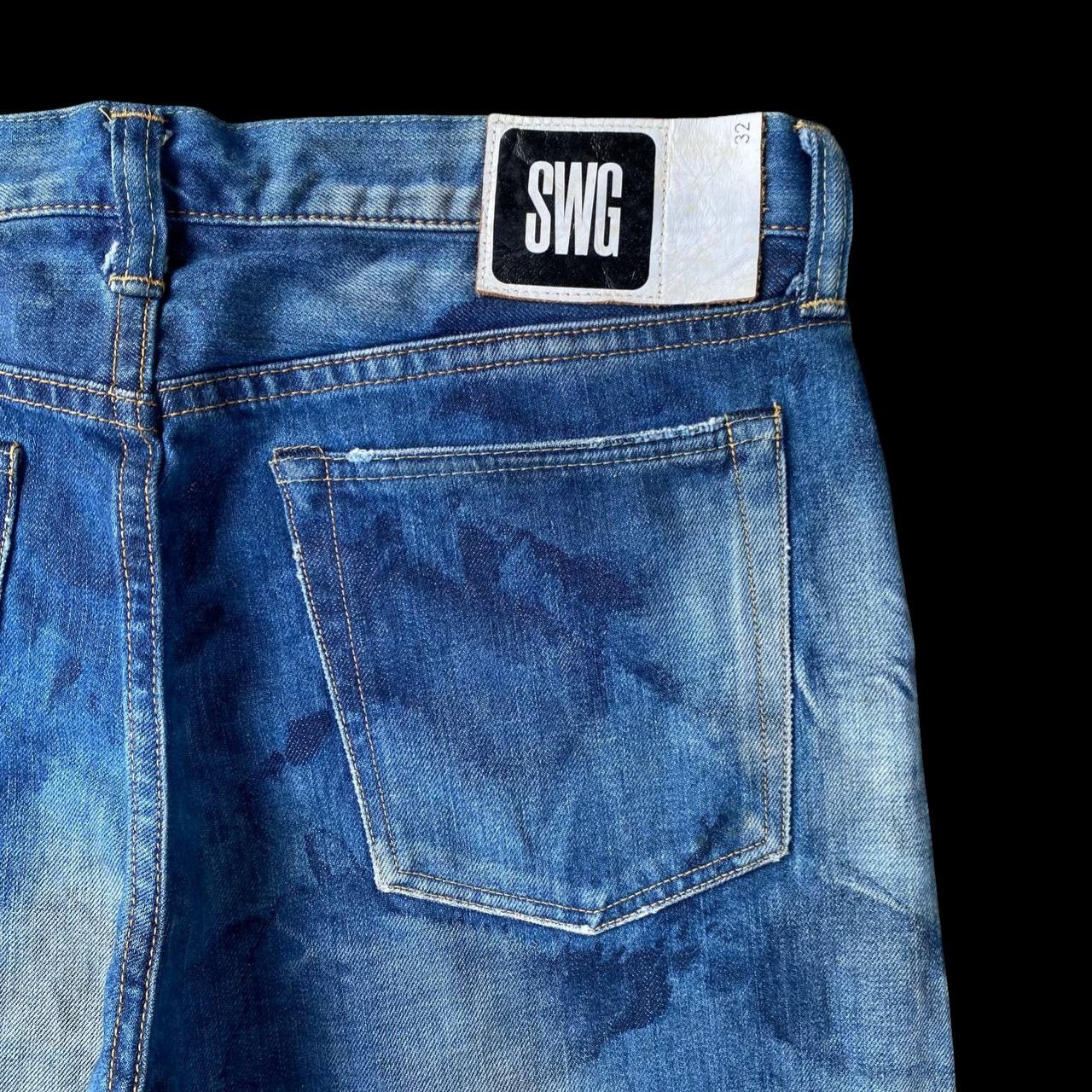 Swagger JAPANESE HARAJUKU SWAGGER FADED HEAVY WHISKERING HONEYCOMB Size US 33 - 17 Thumbnail