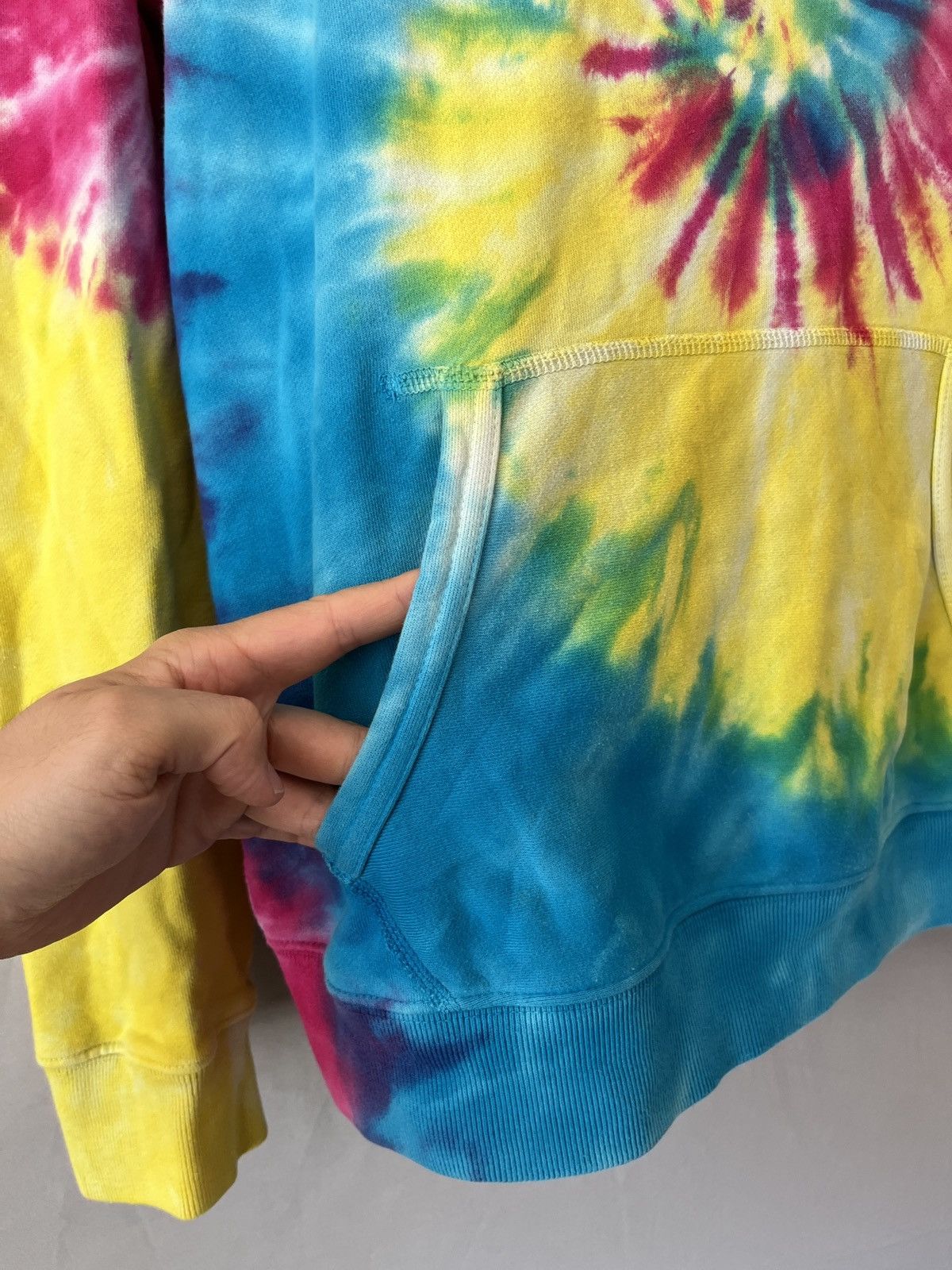 Polo Ralph Lauren Polo Ralph Lauren Tie Dye Acid Multicolour Hoodie Size US M / EU 48-50 / 2 - 9 Thumbnail