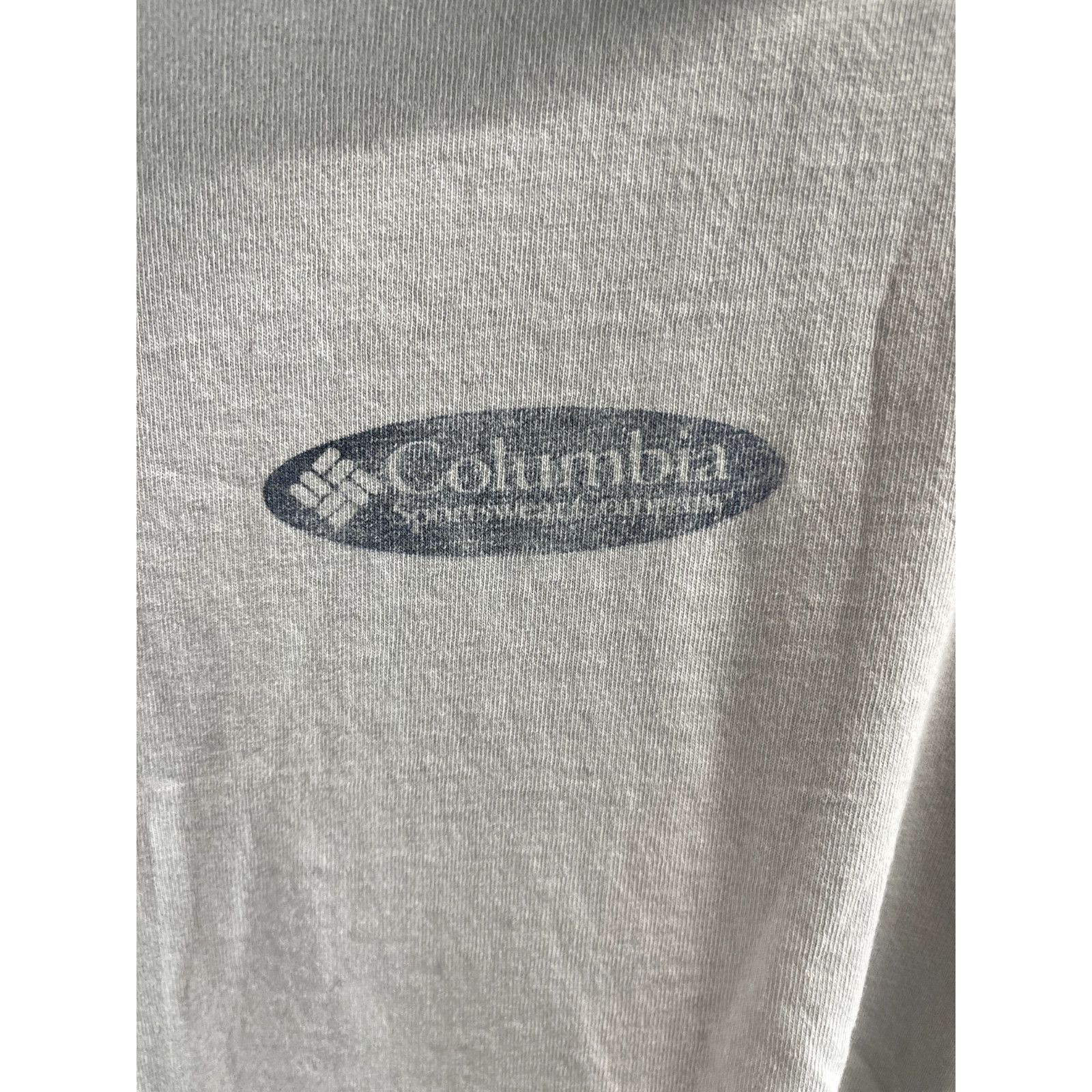 Columbia VTG COLUMBIA SPORTSWEAR SWORDFISH GREY DOUBLE SIDED FISHING Size US XL / EU 56 / 4 - 3 Thumbnail
