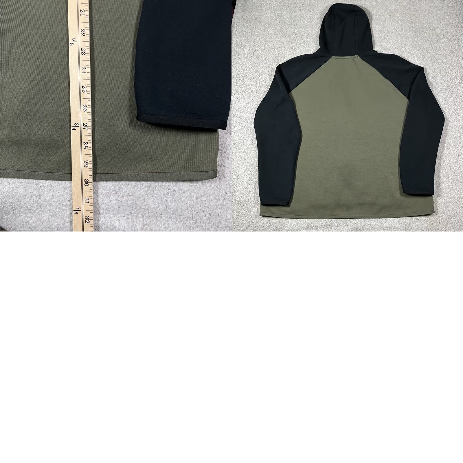Nike Nike Tech Hoodie Mens 2XL Green Full Zip Jacket Pockets Fleece Sportswear Hip Hop Athletic Size US XXL / EU 58 / 5 - 10 Thumbnail