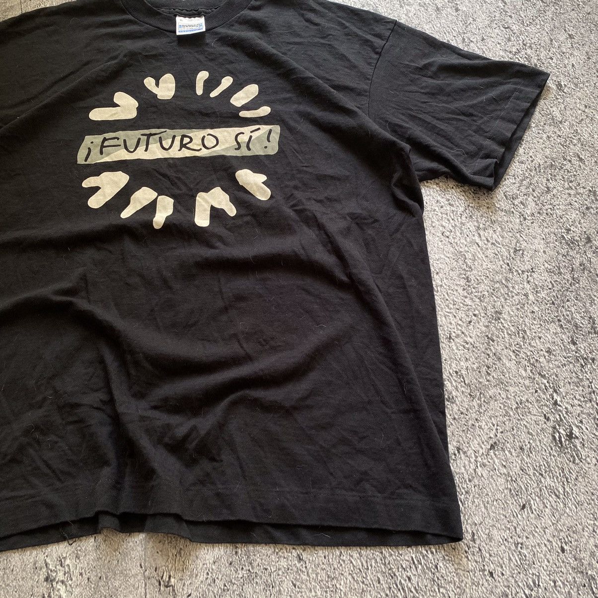 Band Tees T-shirt Futuro ST black single stitch screen stars usa Size US XL / EU 56 / 4 - 2 Thumbnail