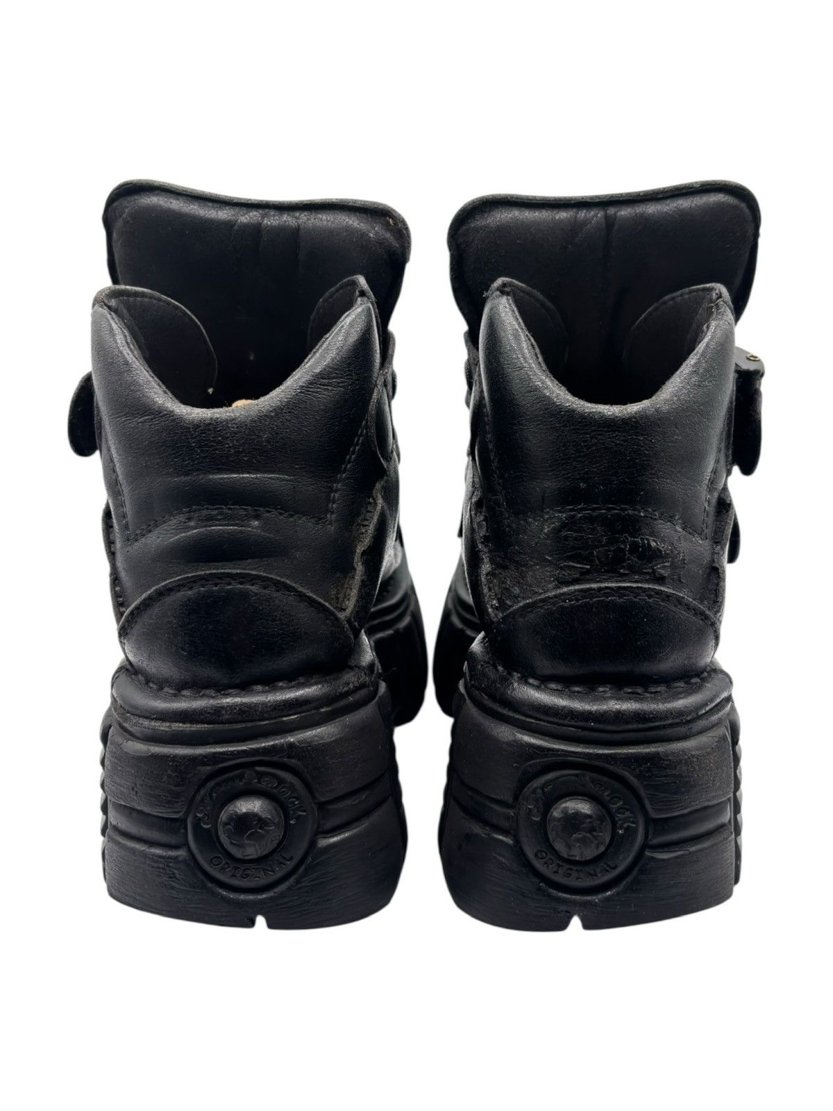 New Rock Vintage New Rock studded platform boots Size 36 Size US 6 / IT 36 - 3 Thumbnail
