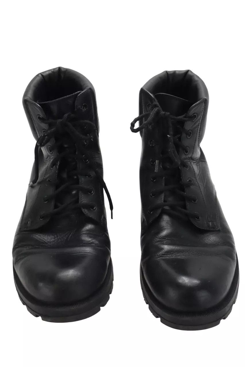 Gucci GUCCI Shoes Men's UK 8.5 Black Leather Ankle Top Boots Size US 9.5 / EU 42-43 - 2 Thumbnail