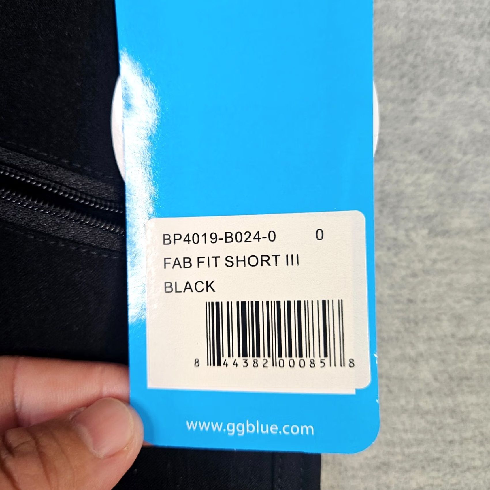 Vintage GGblue Women's Fab Fit Short III Black Stretch Capri Zip Pockets Size 0 New Size 25" / US 0 / IT 36 - 3 Thumbnail