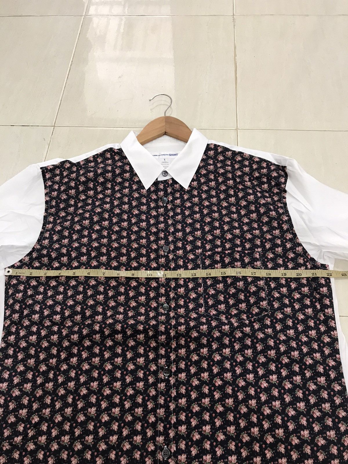 Comme des Garcons Comme des garcons Flower Print Shirt Size US L / EU 52-54 / 3 - 8 Thumbnail