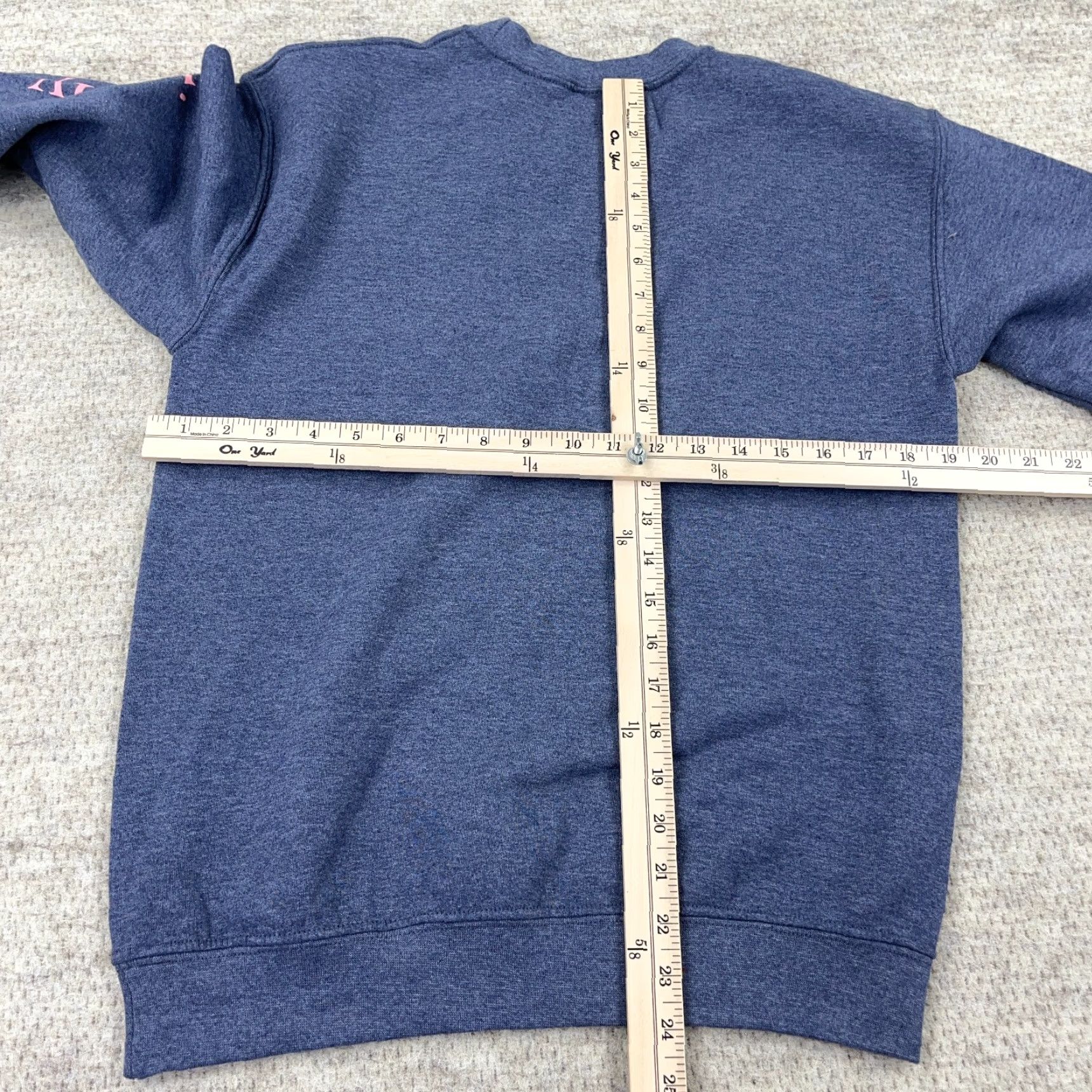 Vintage Simply Southern Sweatshirt Women S Gray Crewneck Logo Print Christmas Modern Dogs Mom Wine Lover 50% Polyester 50% Cotton Zip? No closure pullover. Size S / US 4 / IT 40 - 5 Thumbnail