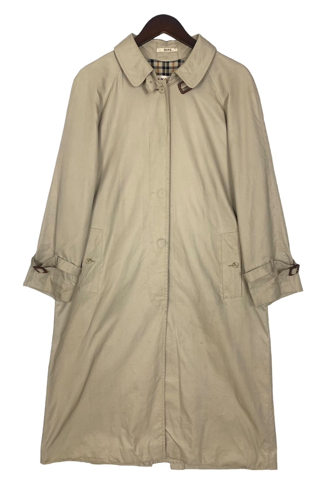 DAKS × Designer Daks By Simpson Ltd England Designer Luxury long Coat Size M / US 6-8 / IT 42-44 - 2 Thumbnail