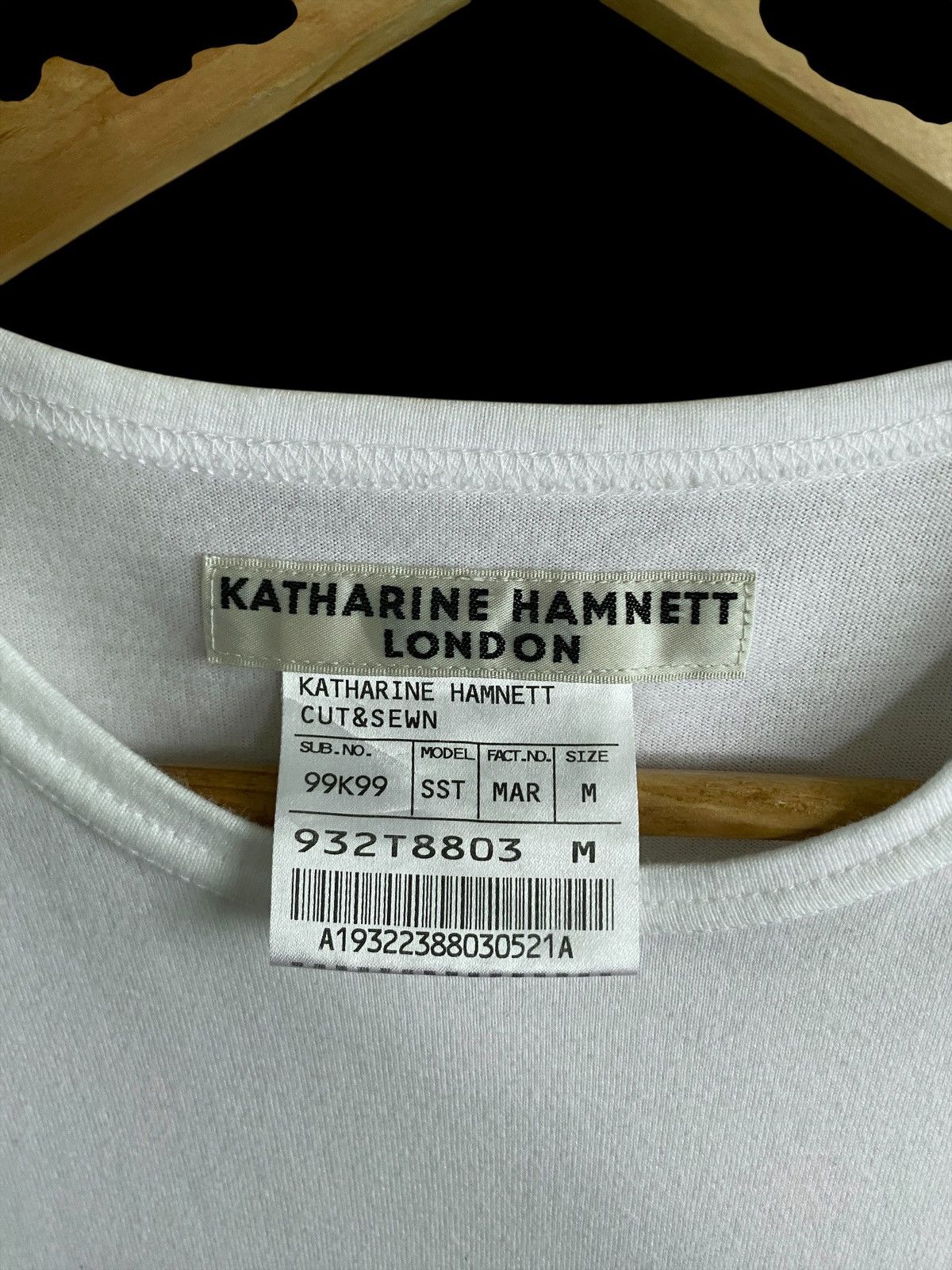 Katharine Hamnett London Vintage Brand Katharine Hamnett London T-shirt 2000s Size US M / EU 48-50 / 2 - 4 Thumbnail