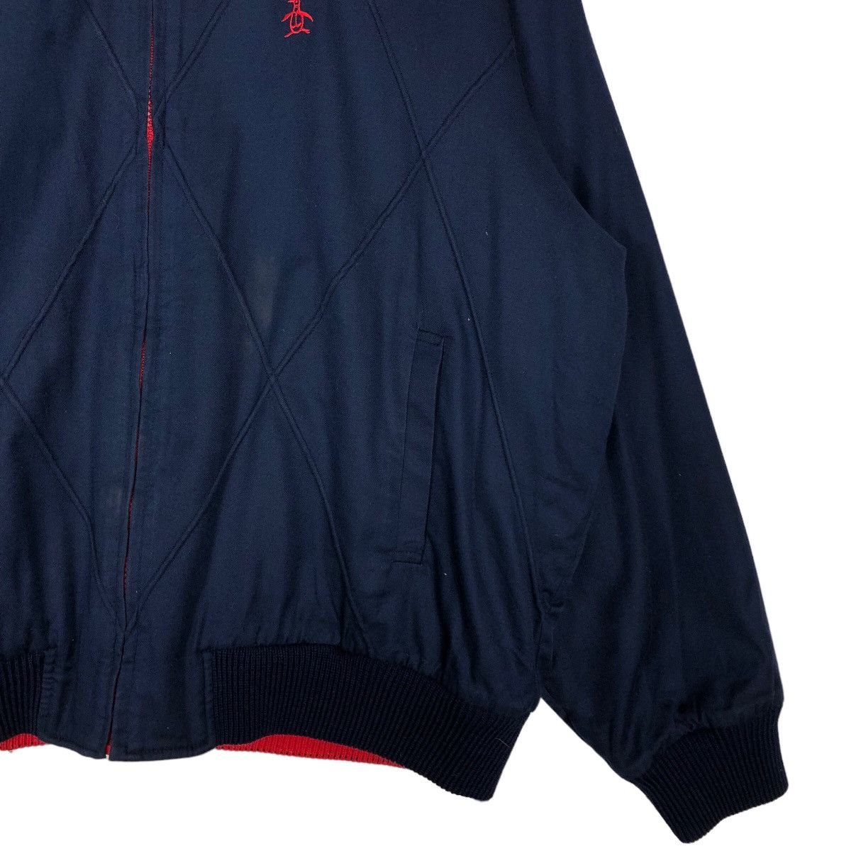 Japanese Brand 🔥90’s Vtg Reversible Wool Bomber Jacket Grandslam Japan Size US M / EU 48-50 / 2 - 5 Thumbnail