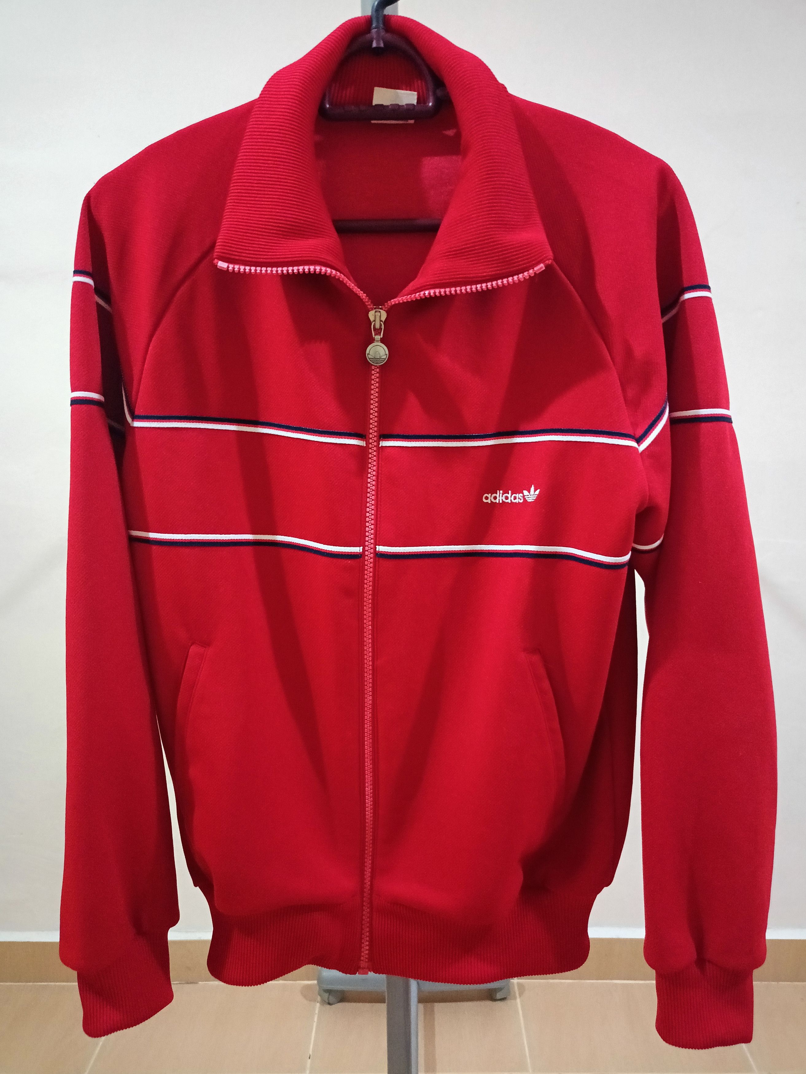 Adidas Vintage Adidas Tracktop - BRD/West Germany Size US M / EU 48-50 / 2 - 1 Thumbnail