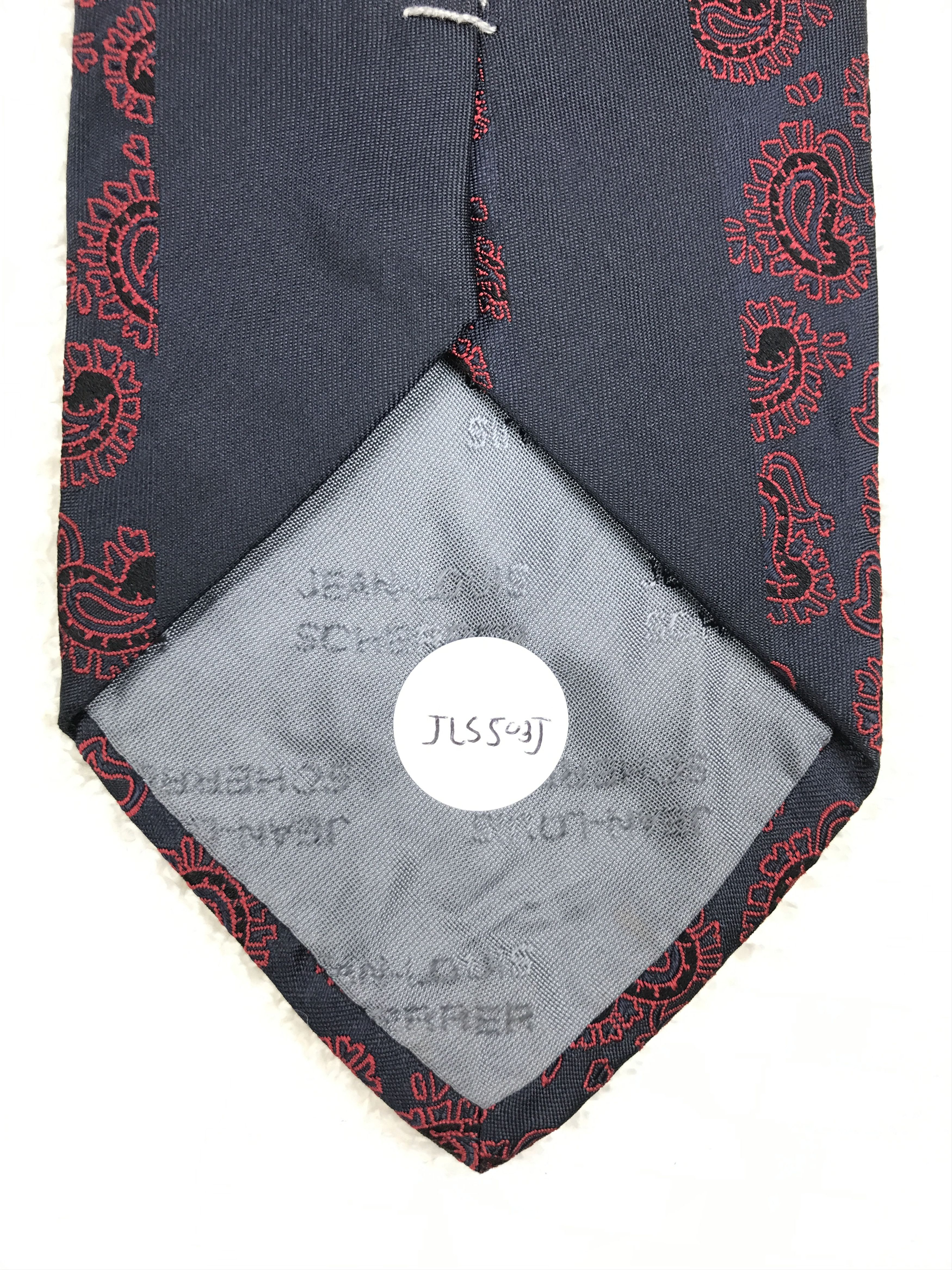 Designer × Jean-Louis Scherrer × Vintage Vintage Jean Louis Scherrer Silk Necktie Size ONE SIZE - 9 Thumbnail