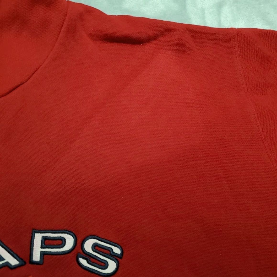 Ralph Lauren Chaps Ralph Lauren Hoodie Mens L Red Flag CRL Hooded Pullover Fleece Sweatshirt Size US L / EU 52-54 / 3 - 4 Thumbnail
