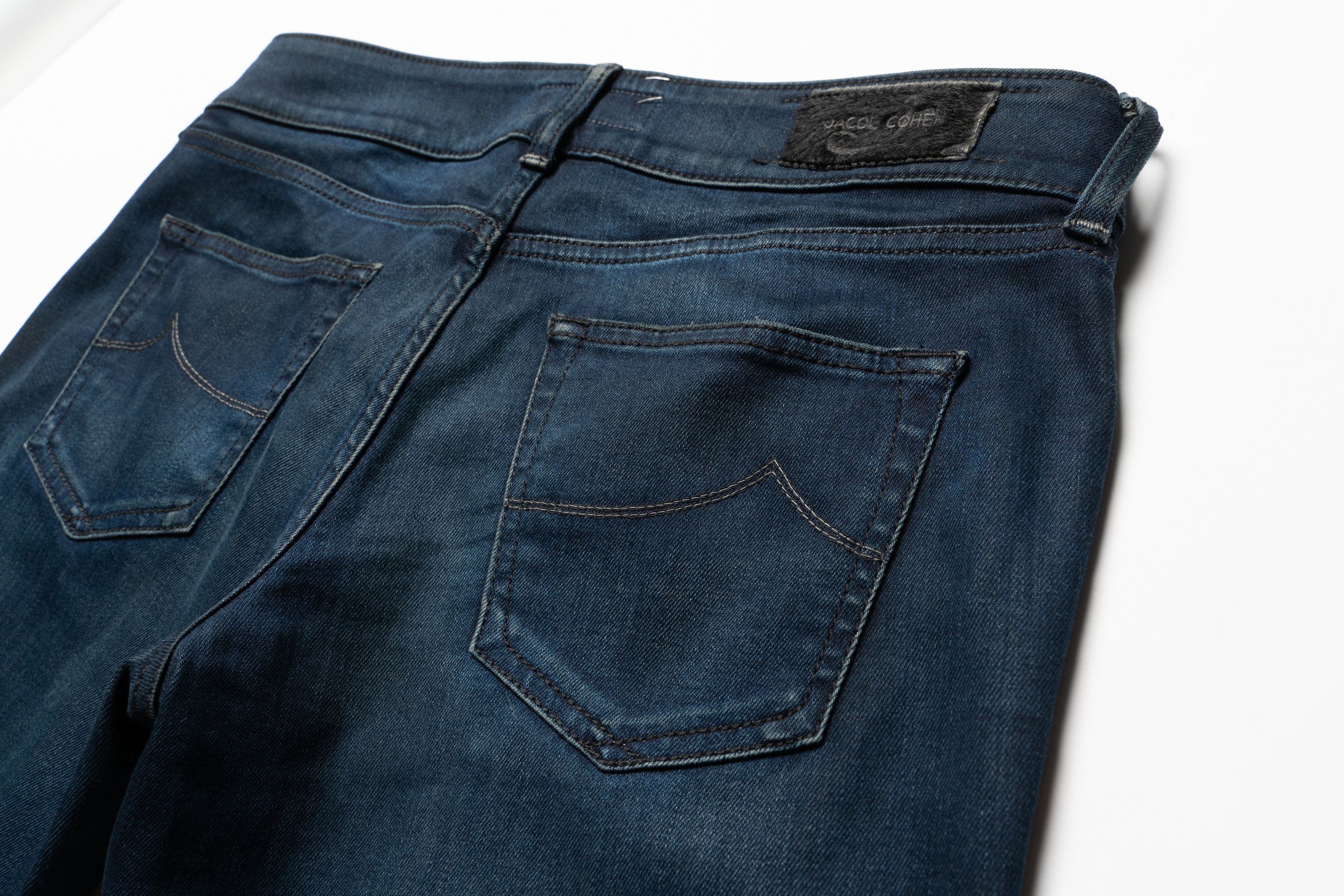Jacob Cohen 🔴 JACOB COHEN J713 Blue Denim Jeans Women’s Size 31" - 14 Thumbnail