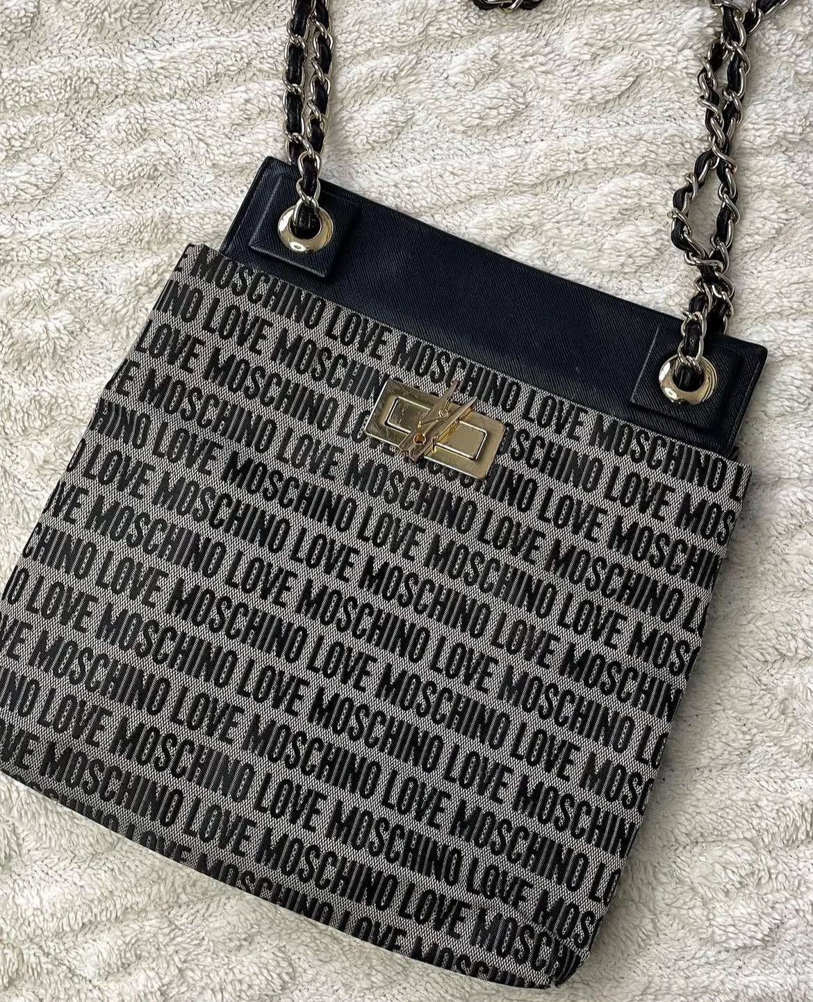 Love Moschino × Moschino × Vintage Bag monogram love moschino vintage Size ONE SIZE - 2 Thumbnail