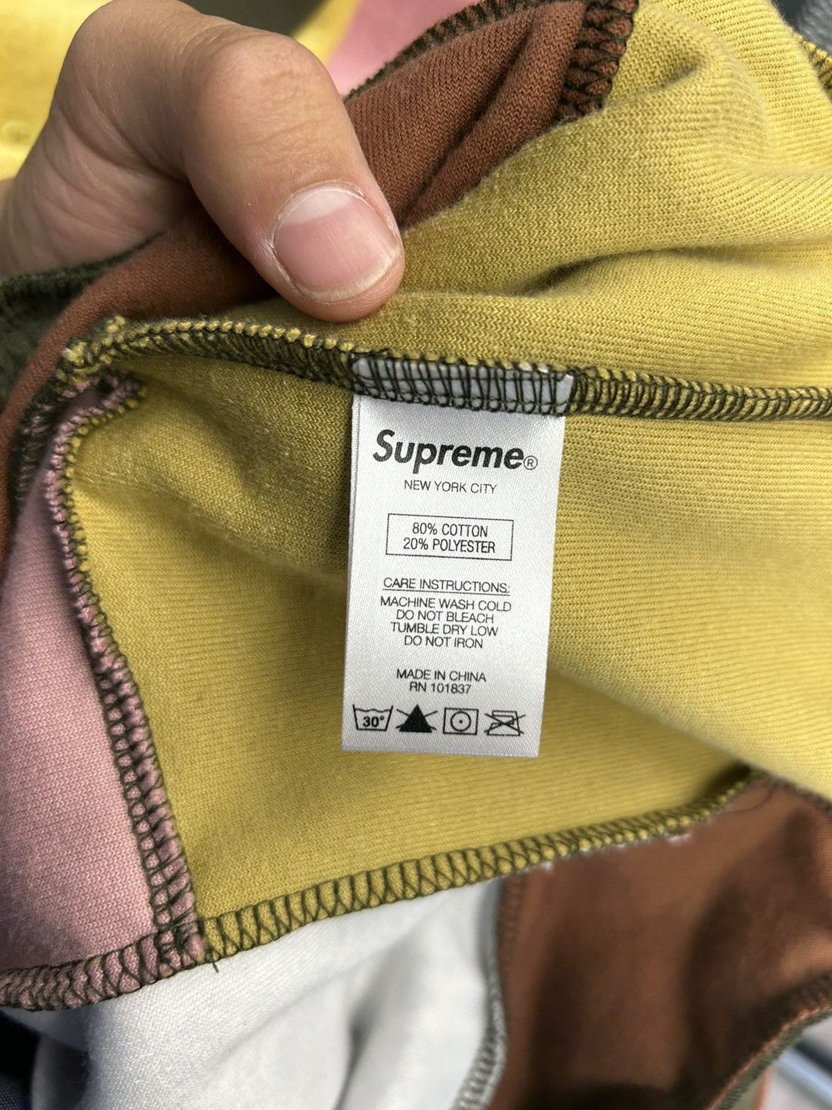 Supreme Supreme Collar shirt (Long Sleeve) Size US L / EU 52-54 / 3 - 5 Thumbnail