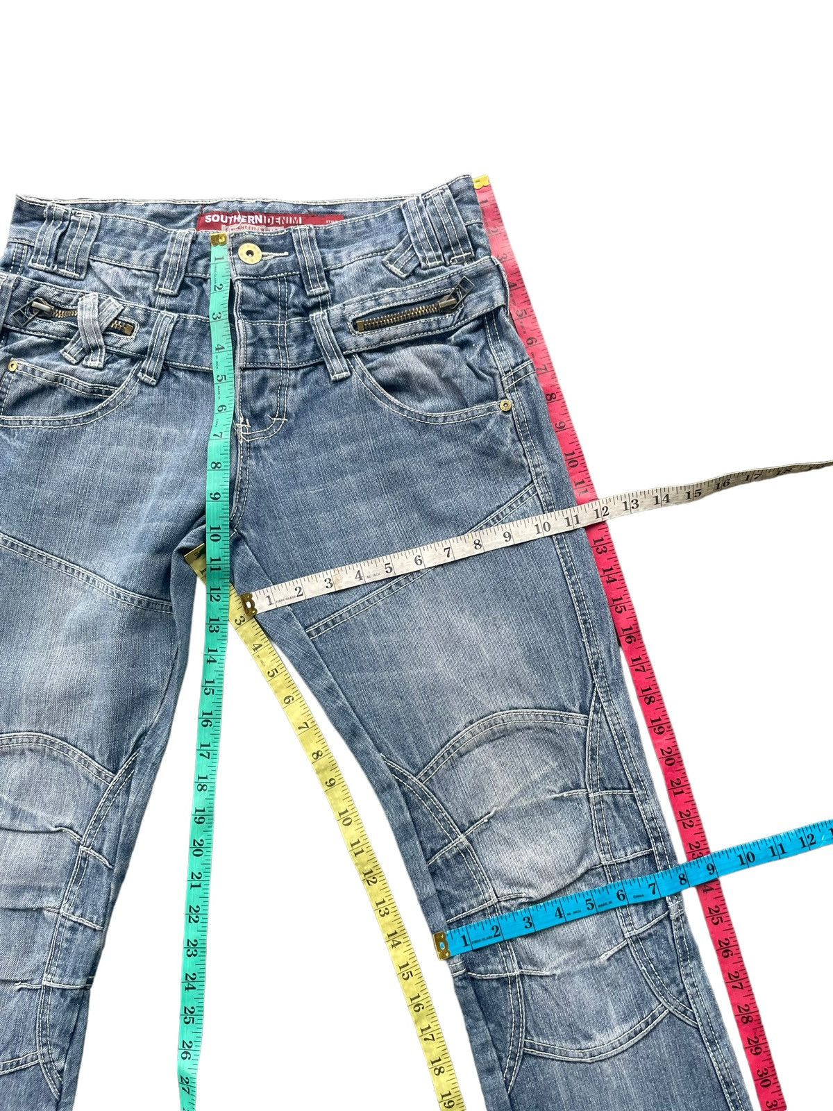 Japanese Brand Southern Denim Double Waist Denim Size US 31 - 14 Thumbnail