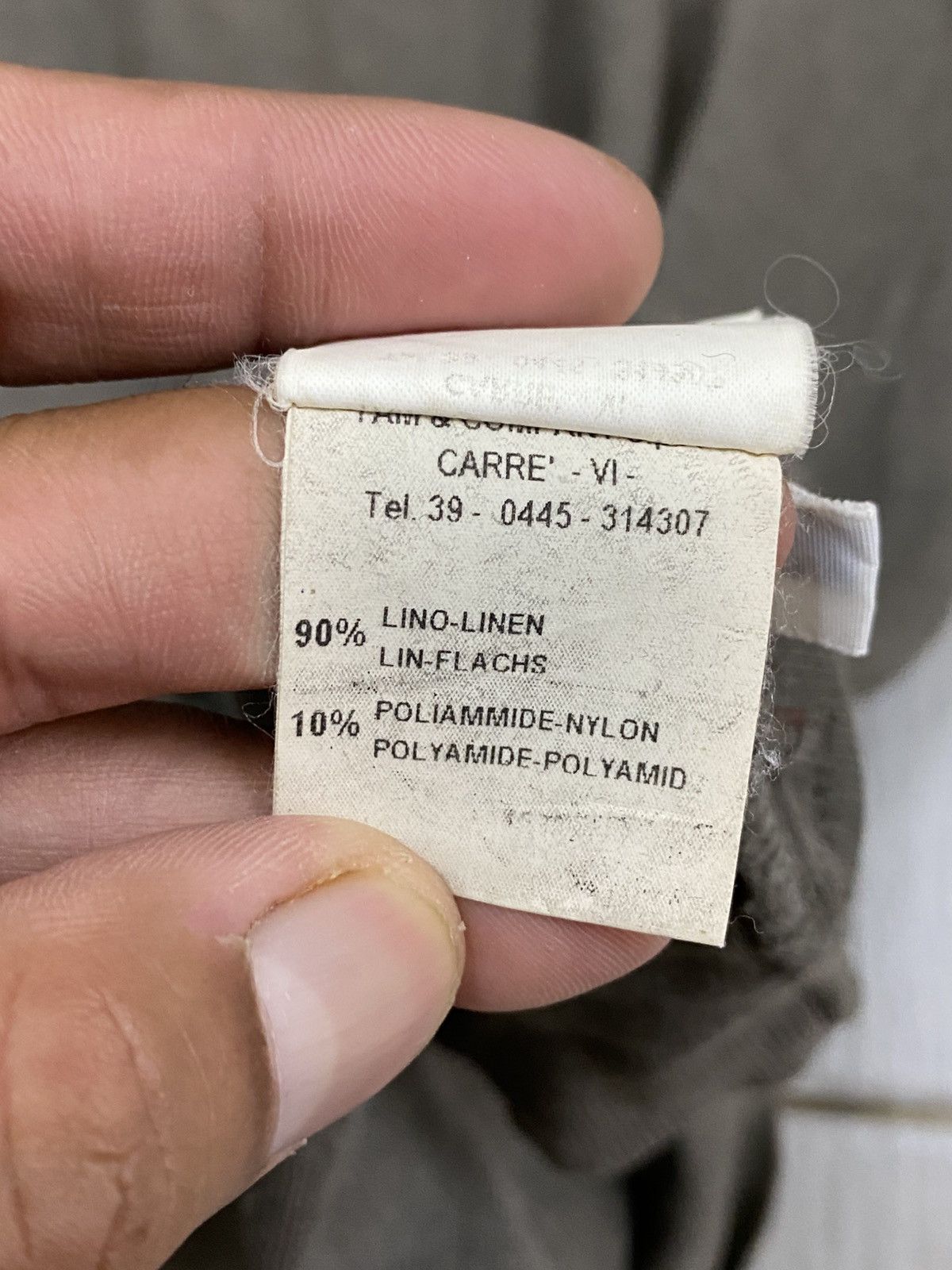Transit Uomo Vtg Transit Uomo Knitwear Linen Size US M / EU 48-50 / 2 - 8 Thumbnail