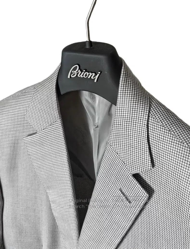 Brioni Brioni Pure cashmere handmade single-breasted suit Size US L / EU 52-54 / 3 - 3 Thumbnail