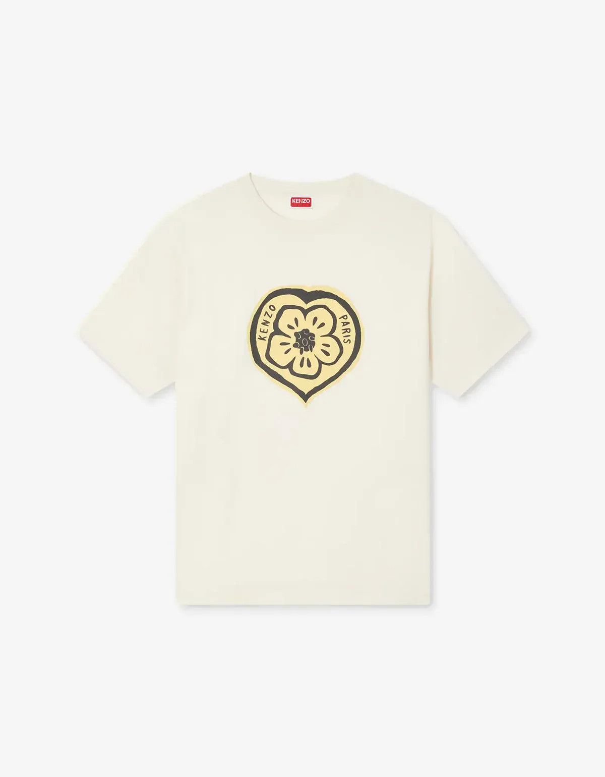 Kenzo Kenzo Boke Hearts Ecru T-Shirt Size US XL / EU 56 / 4 - 1 Thumbnail