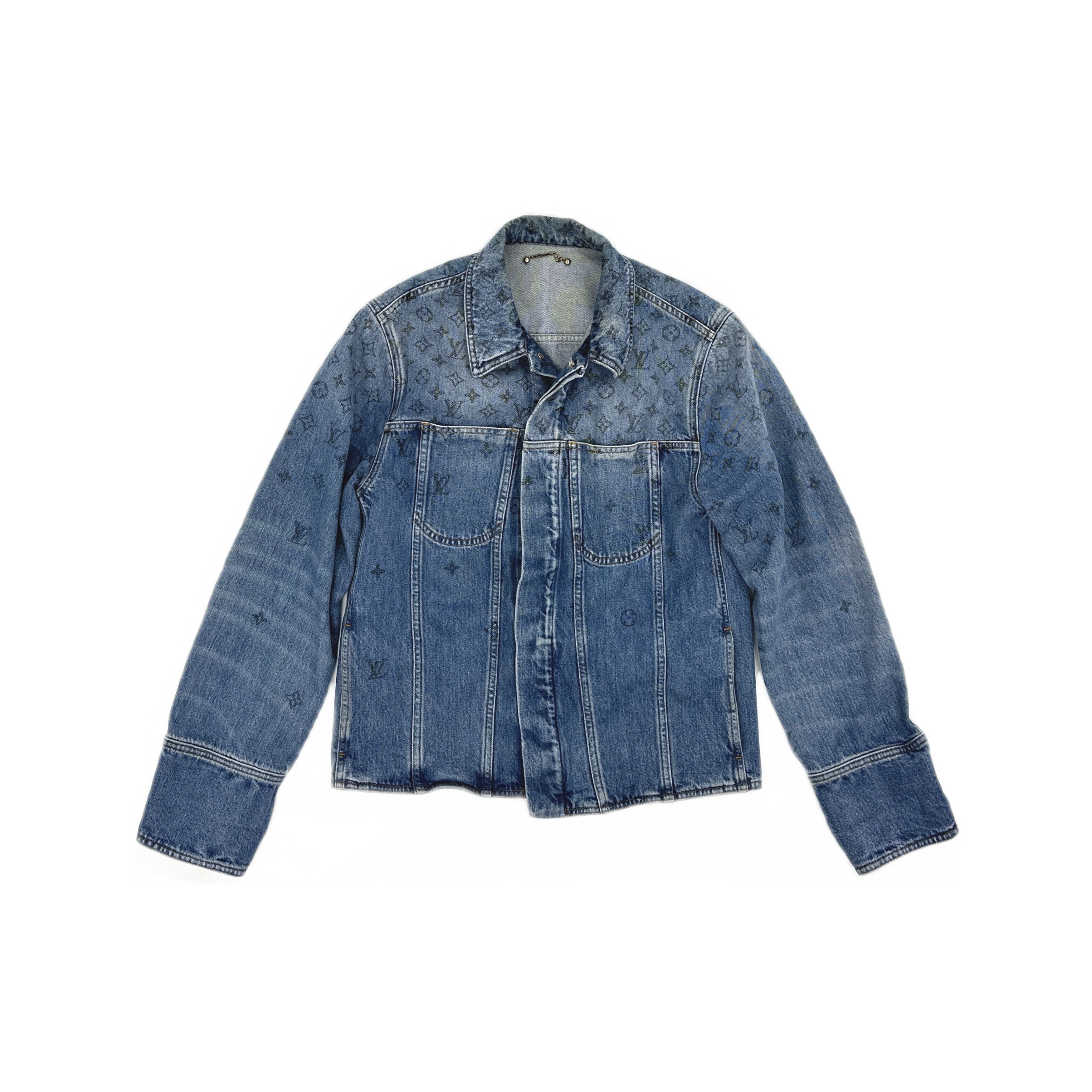 Louis Vuitton Louis Vuitton Monogram Denim Jacket 48 Size US M / EU 48-50 / 2 - 1 Thumbnail