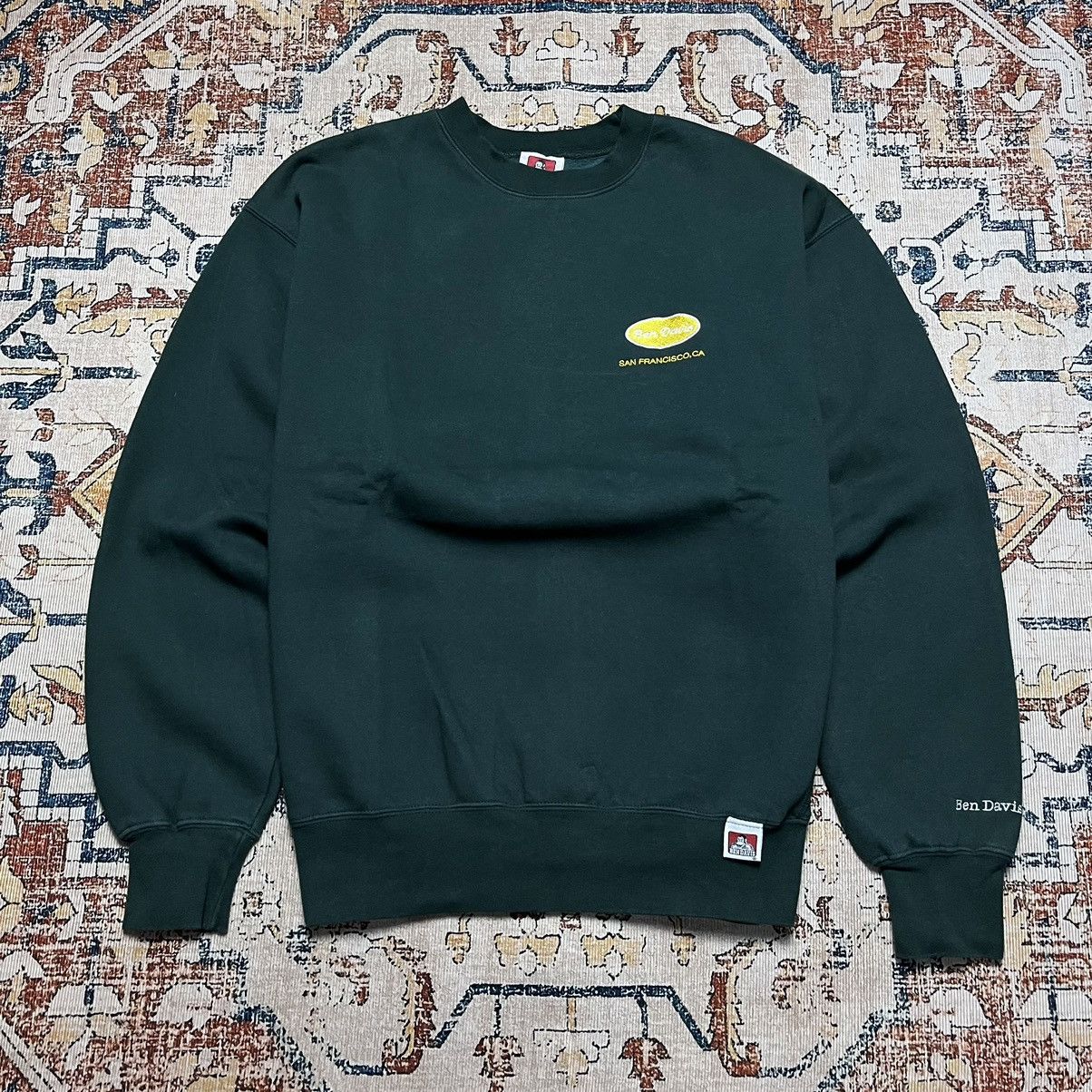 Ben Davis Sweatshirts Ben Davis Full Print Dark Green Size US M / EU 48-50 / 2 - 1 Thumbnail
