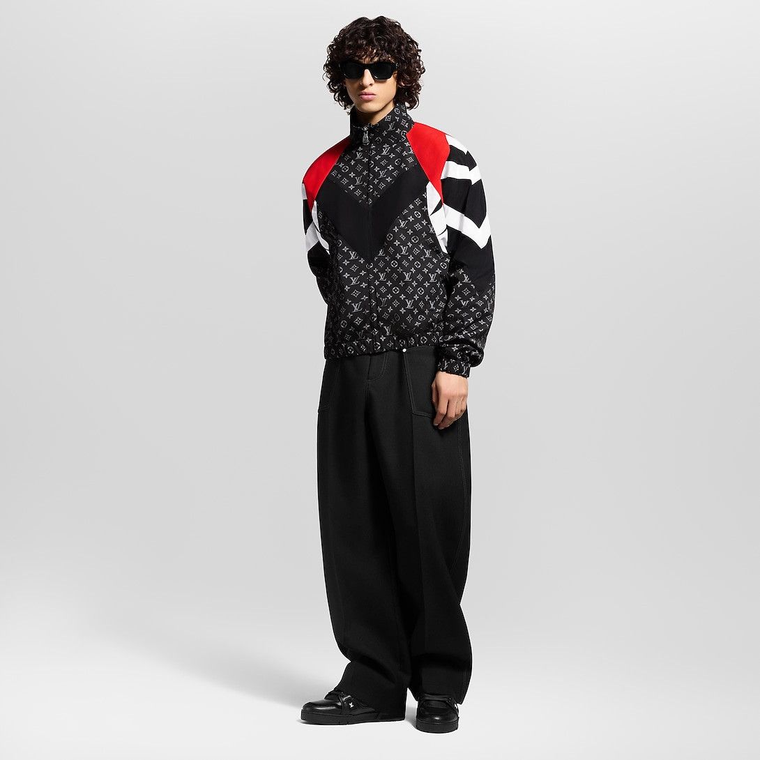 Louis Vuitton Monogram Printed Nylon Tracksuit Top Size US XS / EU 42 / 0 - 4 Thumbnail