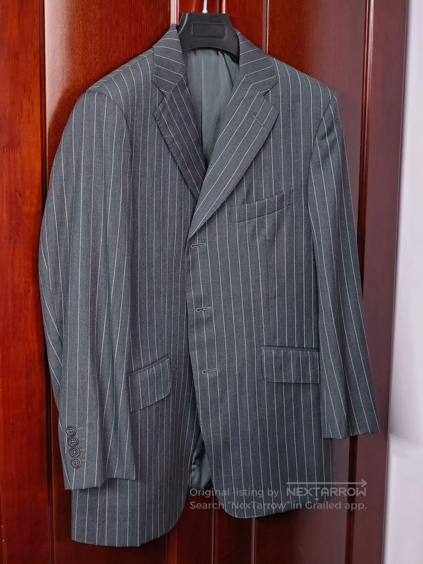 Alfred Dunhill Dunhill Italian Wool Suit Jacket. Size US M / EU 48-50 / 2 - 1 Thumbnail