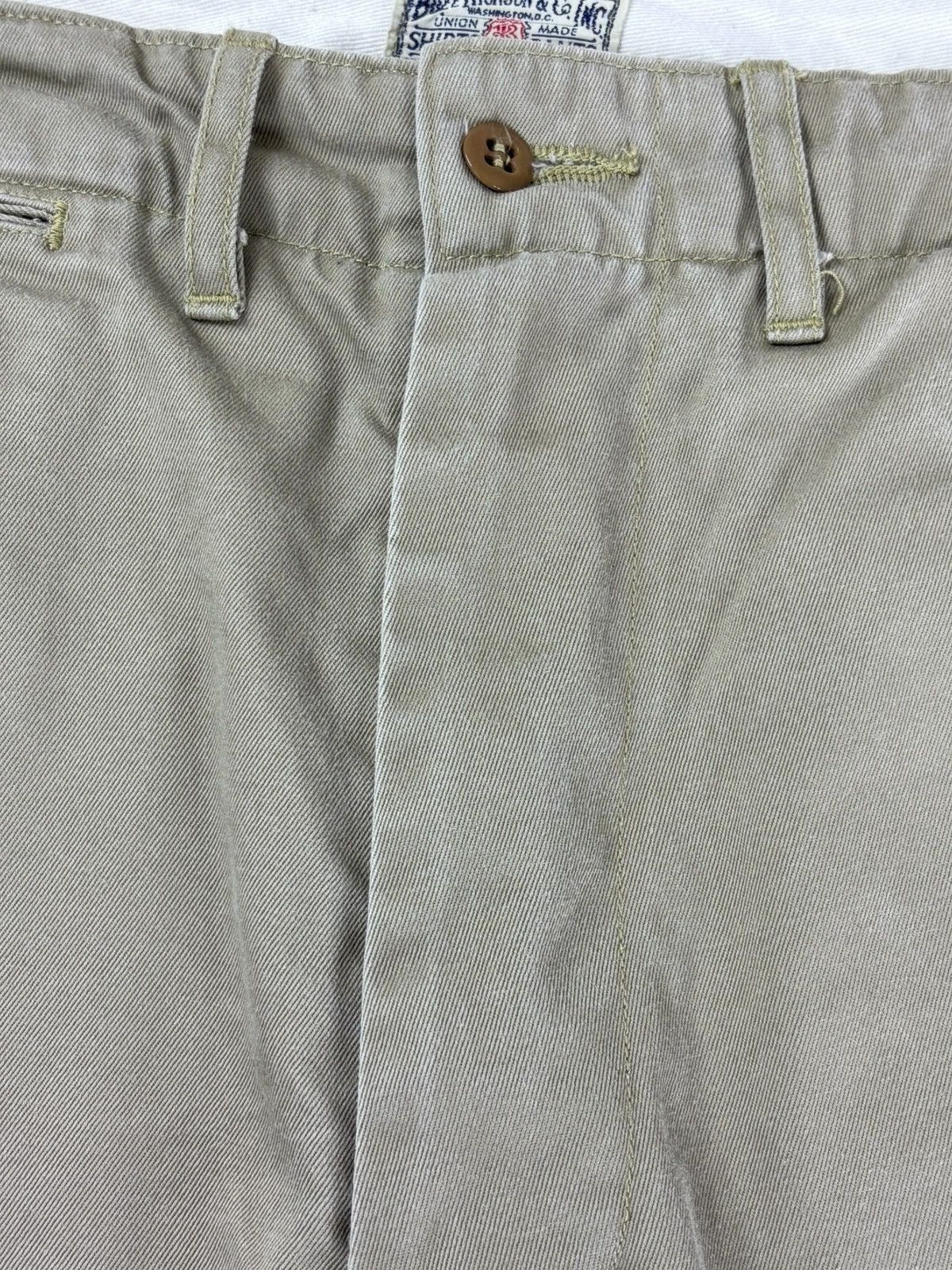 Buzz Rickson's Buzz Rickson's Beige Pants US Army WW Il Chino 1940's Size US 30 / EU 46 - 9 Thumbnail