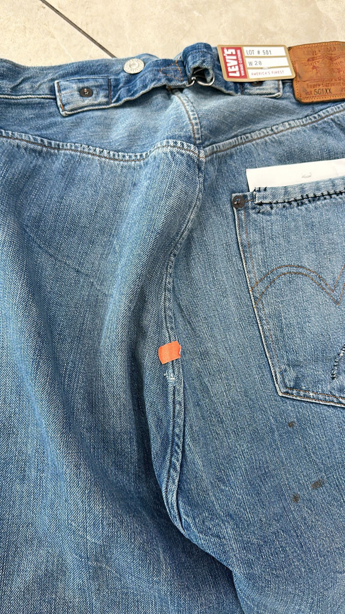 Levi's Vintage Clothing LVC Levi's Vintage Clothing 1890 501XX BigE Selvedge Jeans Size US 28 / EU 44 - 8 Thumbnail