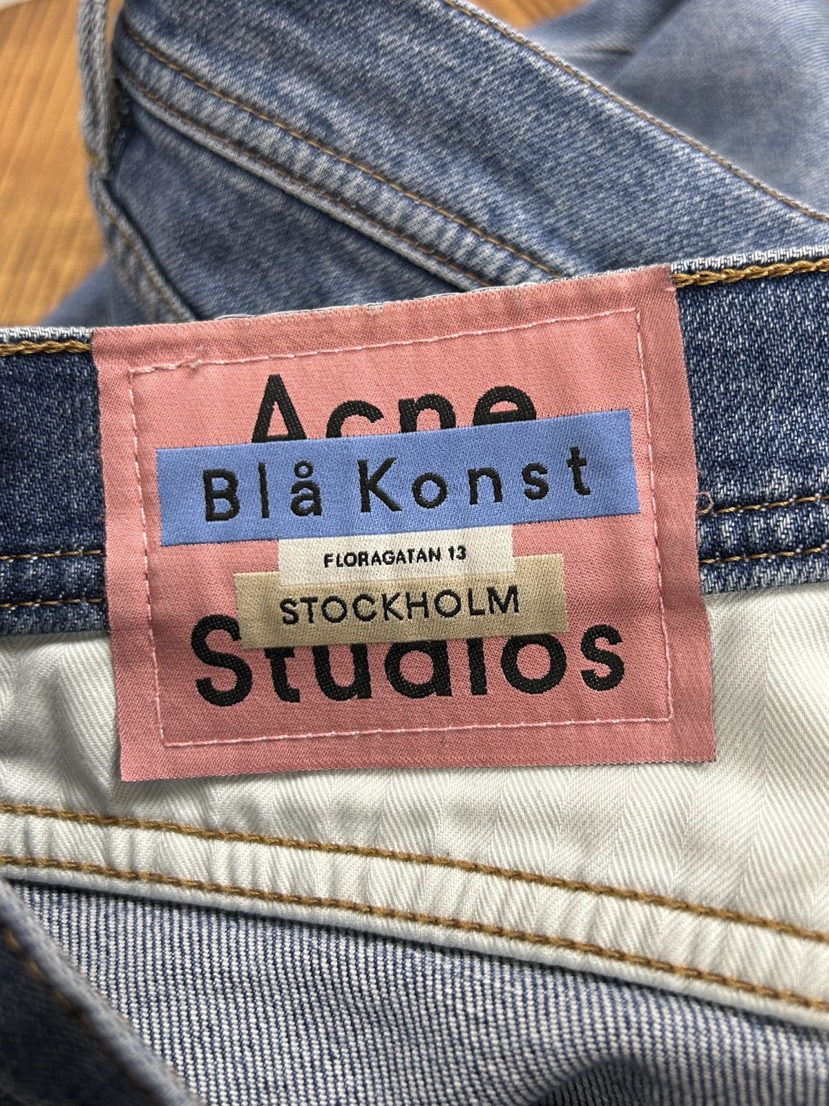 Acne Studios Acne Studios Bla Konst North Mid Blue Denim Jeans 28 30 Size US 28 / EU 44 - 8 Thumbnail
