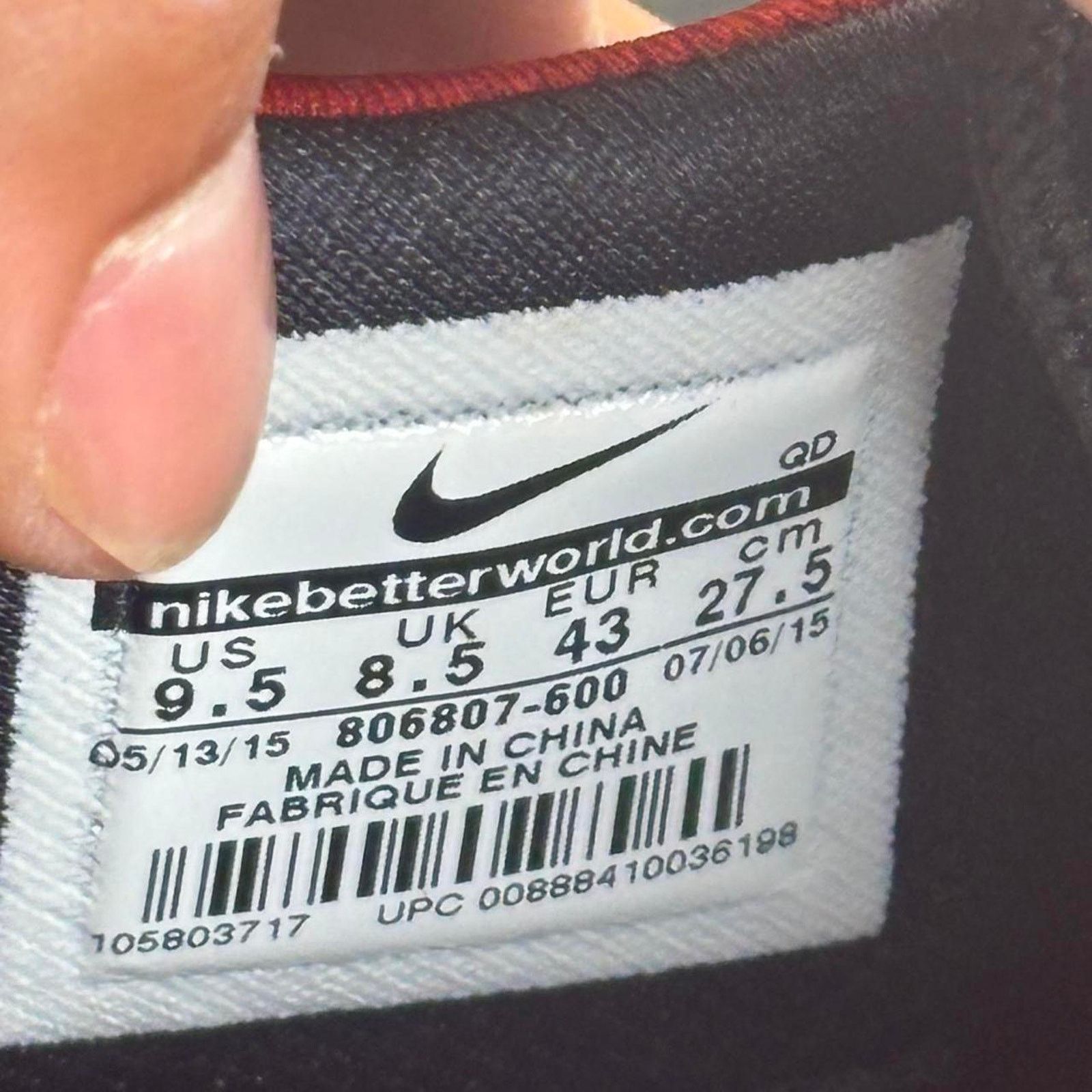 Nike 🧧 2015 Nike Air Huarache Utility “Gym Red” Size US 9.5 / EU 42-43 - 7 Thumbnail