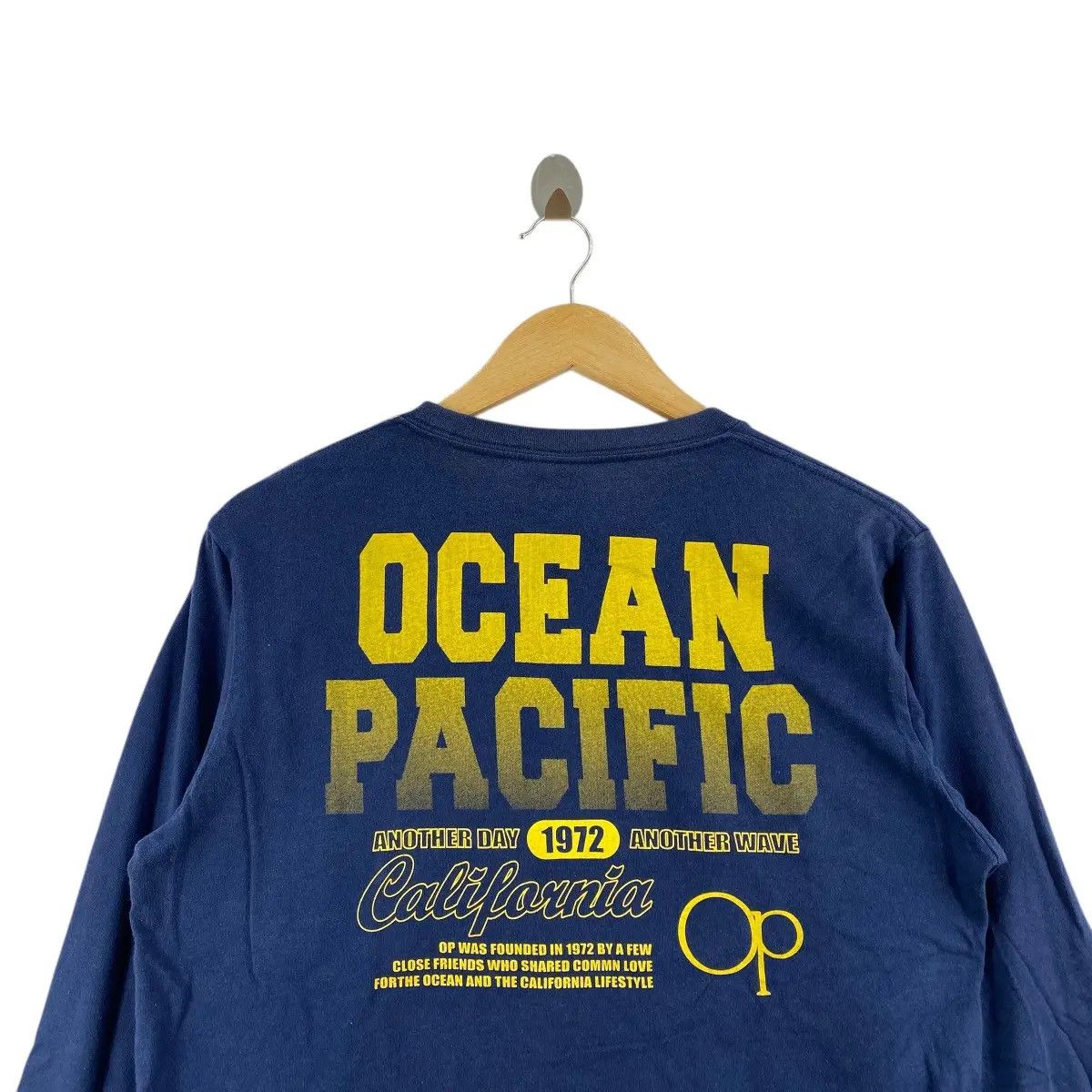 Ocean Pacific × Vintage Vintage OCEAN PACIFIC OP Sunwear California Tee Shirt Top Size L / US 10 / IT 46 - 2 Thumbnail