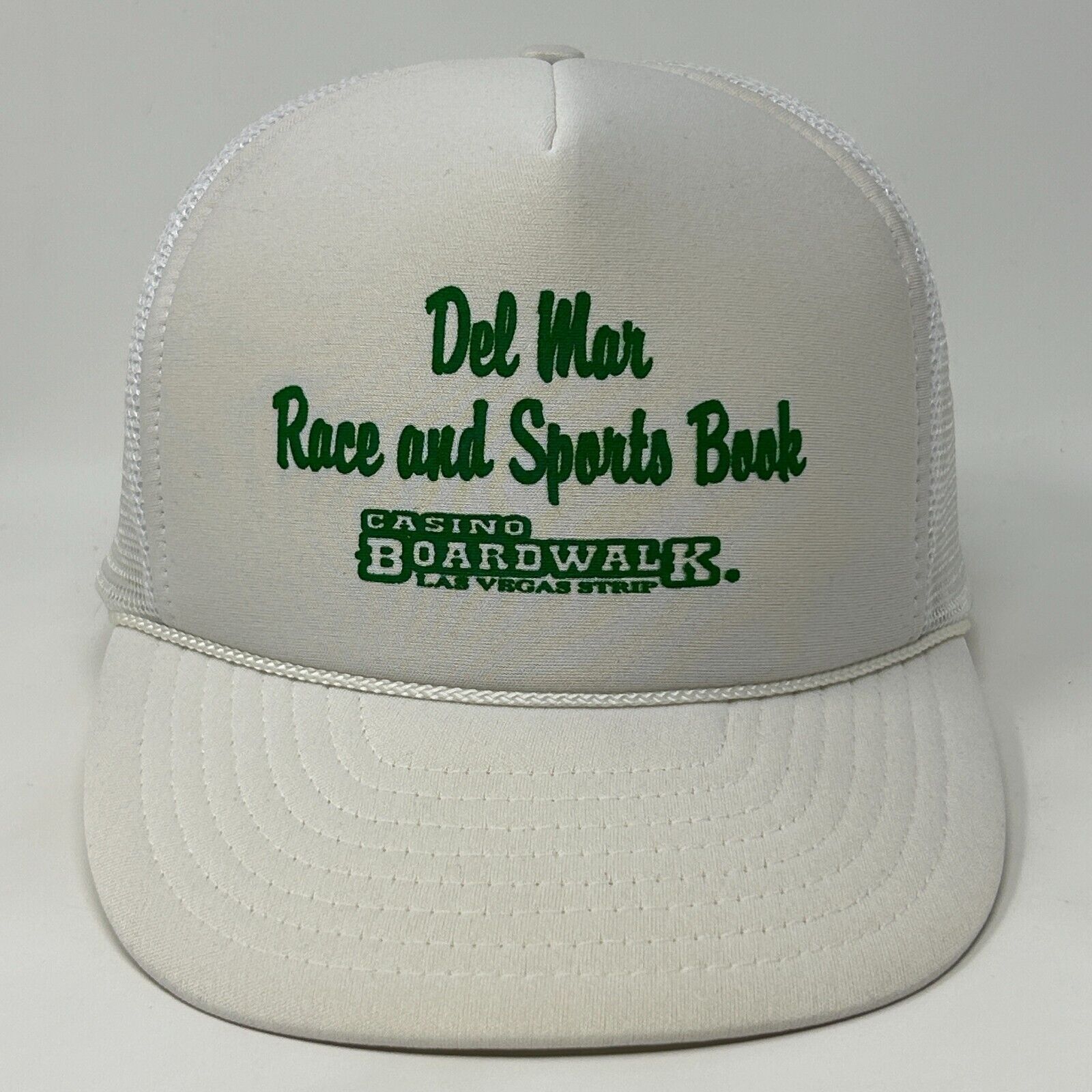 Nissan Vintage Del Mar Race Sportsbook Trucker Hat Baseball Cap Size ONE SIZE - 1 Thumbnail