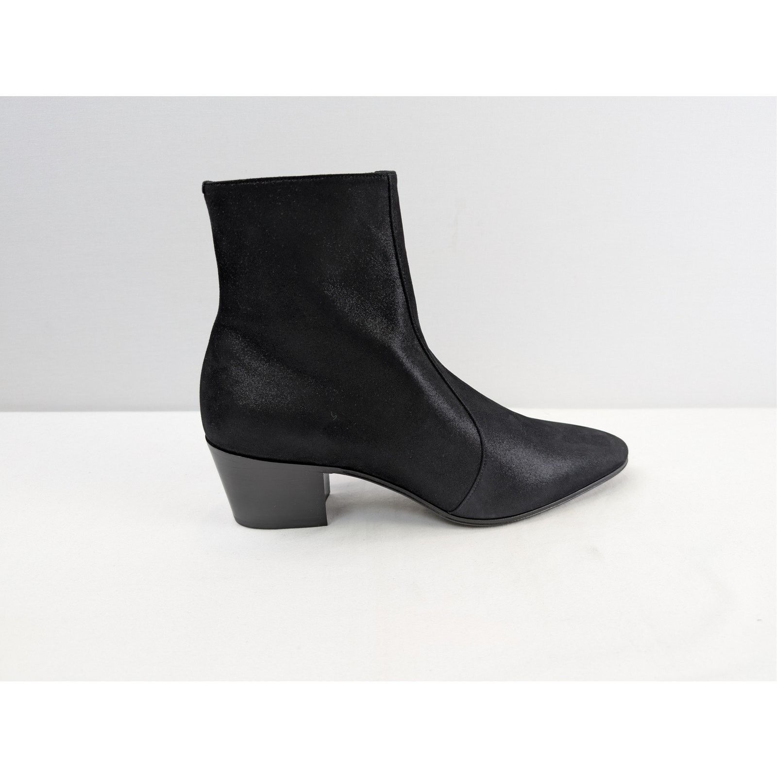 Saint Laurent Paris o1rshd1 Q:2 / Hydra Vassili 60 Zip Boots in Black 42.5 Size US 9.5 / EU 42-43 - 4 Thumbnail