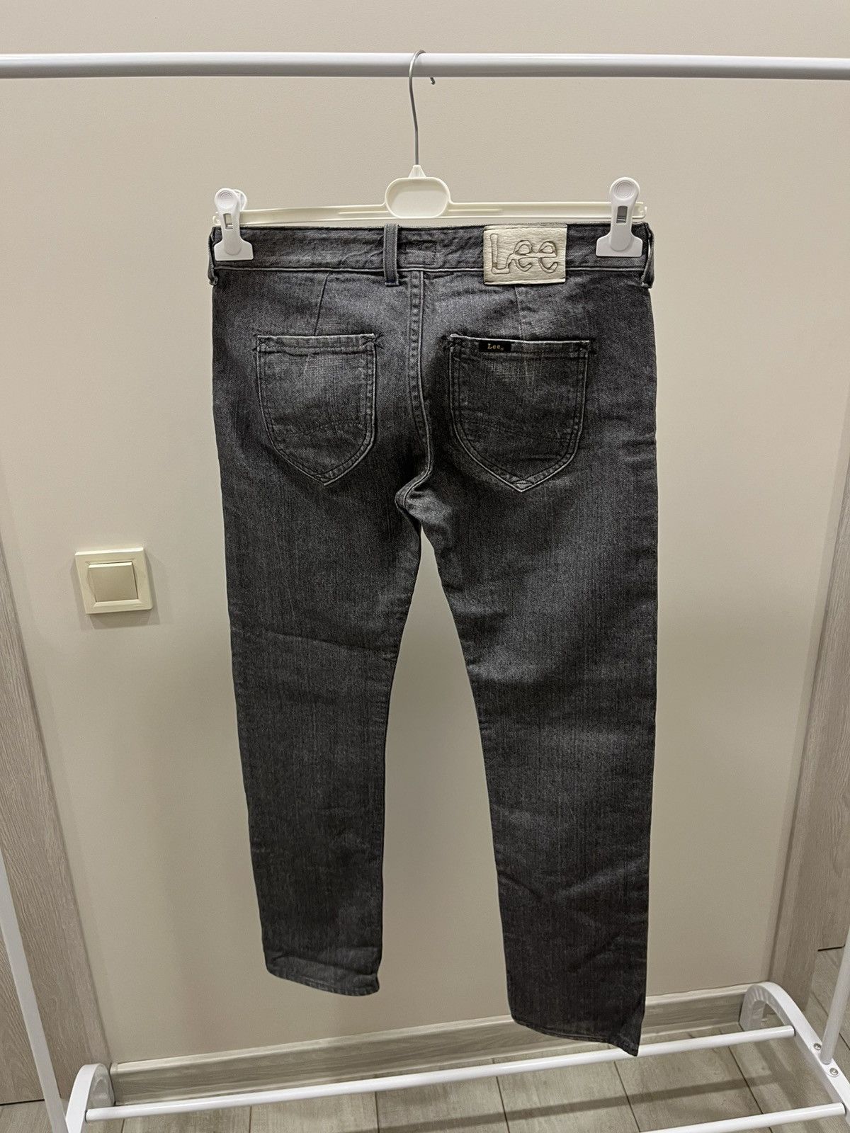 Lee Vintage 90s Lee Jeans Gray Y2K Straight Slim Streetwear Size US 28 / EU 44 - 2 Thumbnail