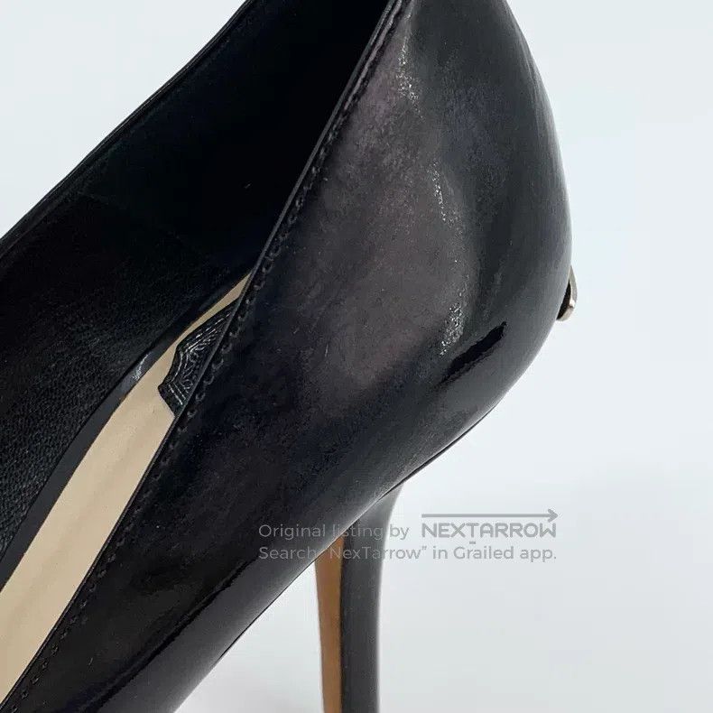 Dior Dior Black fish mouth leather high heels Size US 5 / IT 35 - 8 Thumbnail
