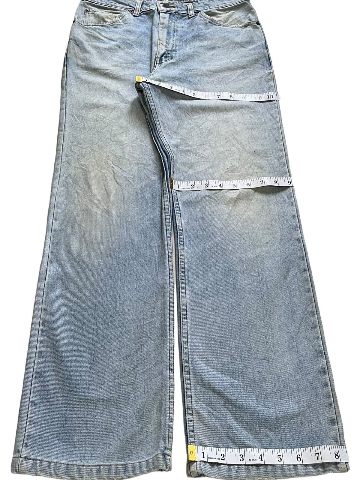 Levi's × Levi's Vintage Clothing SALES🔥Vintage 90s Levis 505 Faded Wash Loose Jeans Size US 31 - 12 Thumbnail