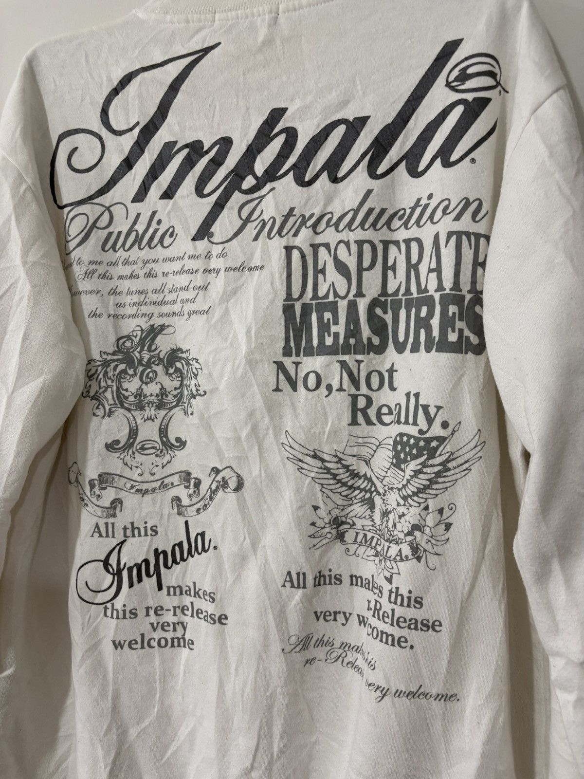 If Six Was Nine ‼️IMPALA JACKET PUNK POEM BONDAGE SKULL JAPANESE Size US XL / EU 56 / 4 - 6 Thumbnail