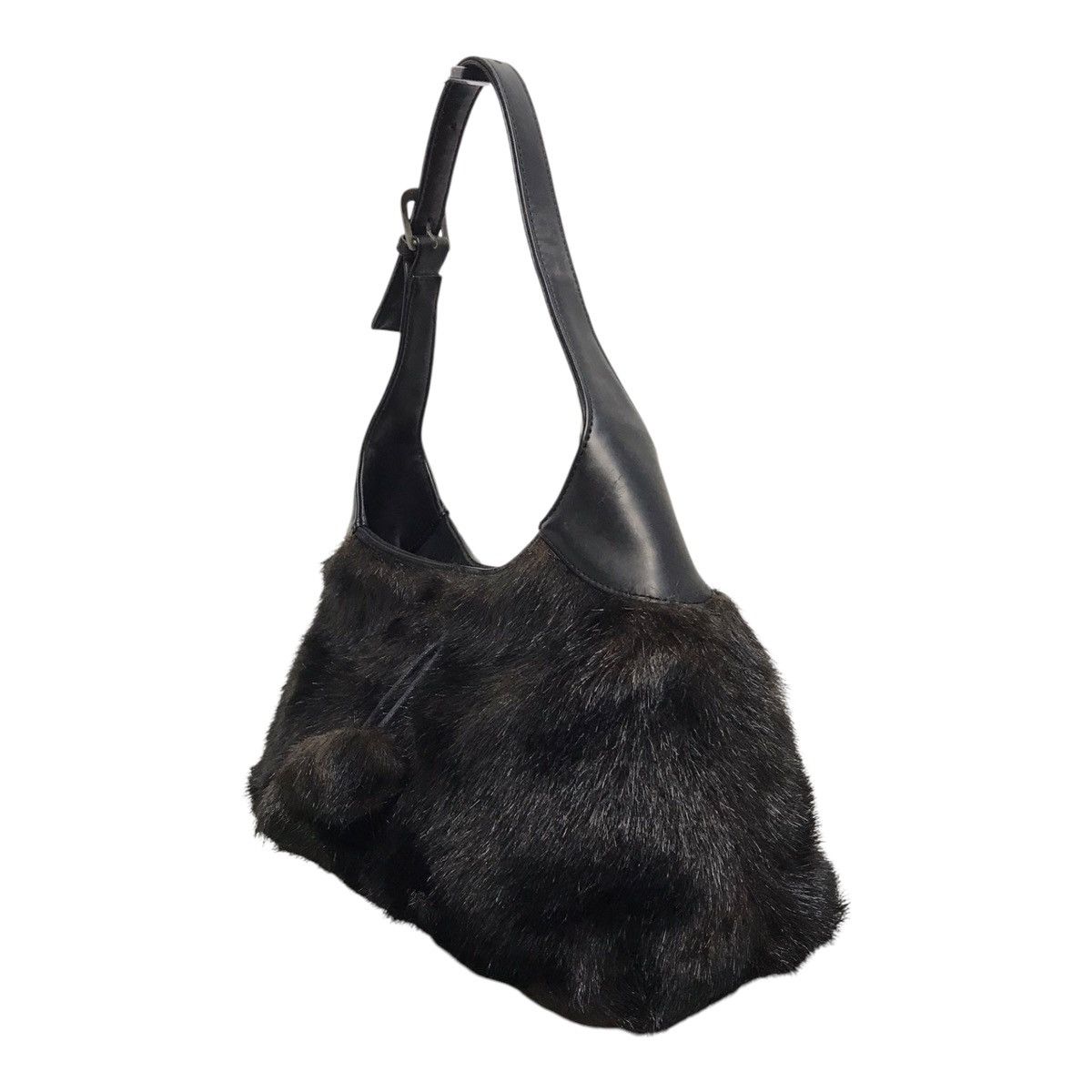 14th Addiction × Hysteric Glamour × If Six Was Nine Lapazangel Black Mink Fur Multicolour Bag Size ONE SIZE - 4 Thumbnail