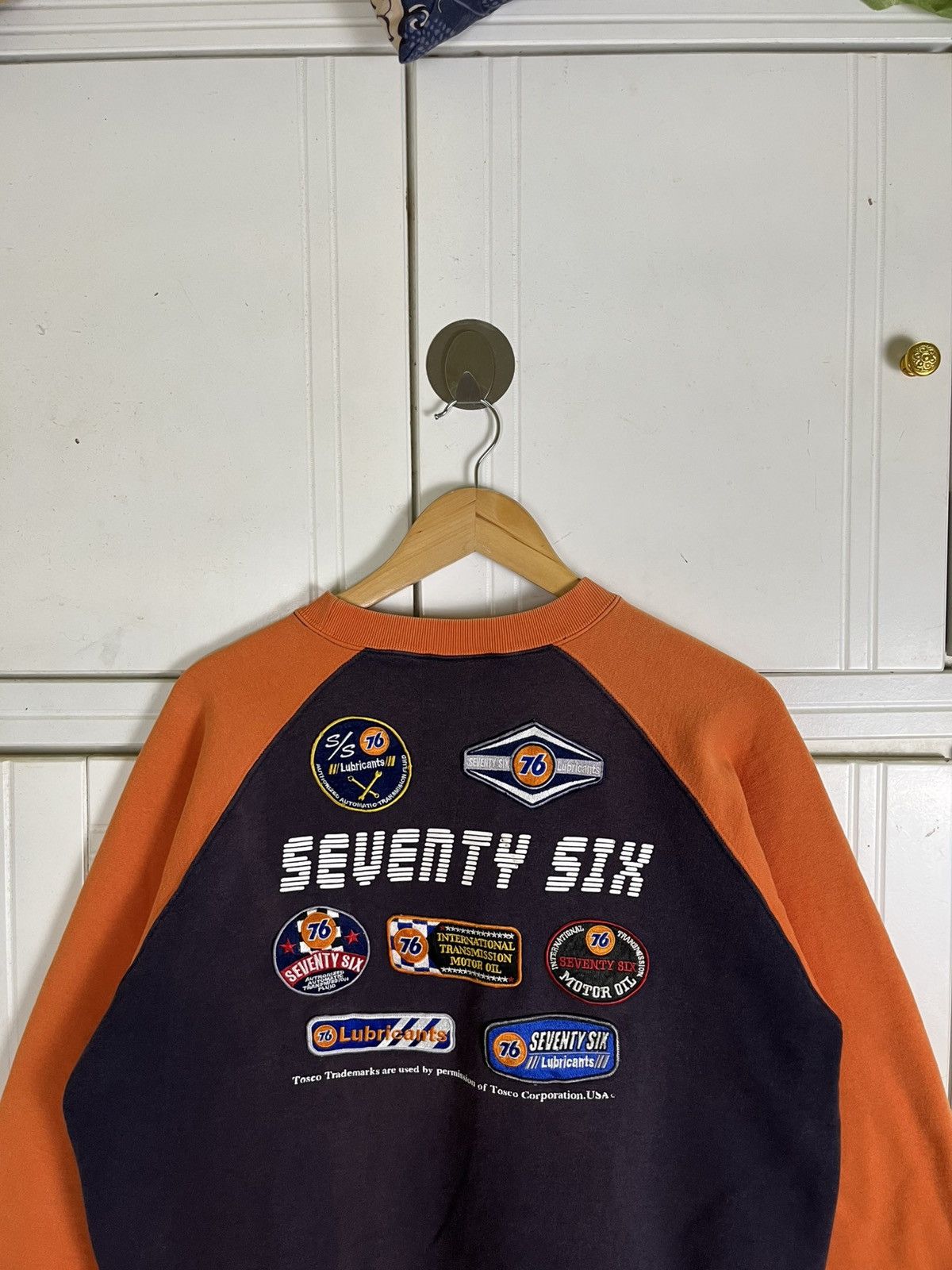 Japanese Brand Vintage 90s 76 Lubricants Sweatshirt Size US L / EU 52-54 / 3 - 5 Thumbnail