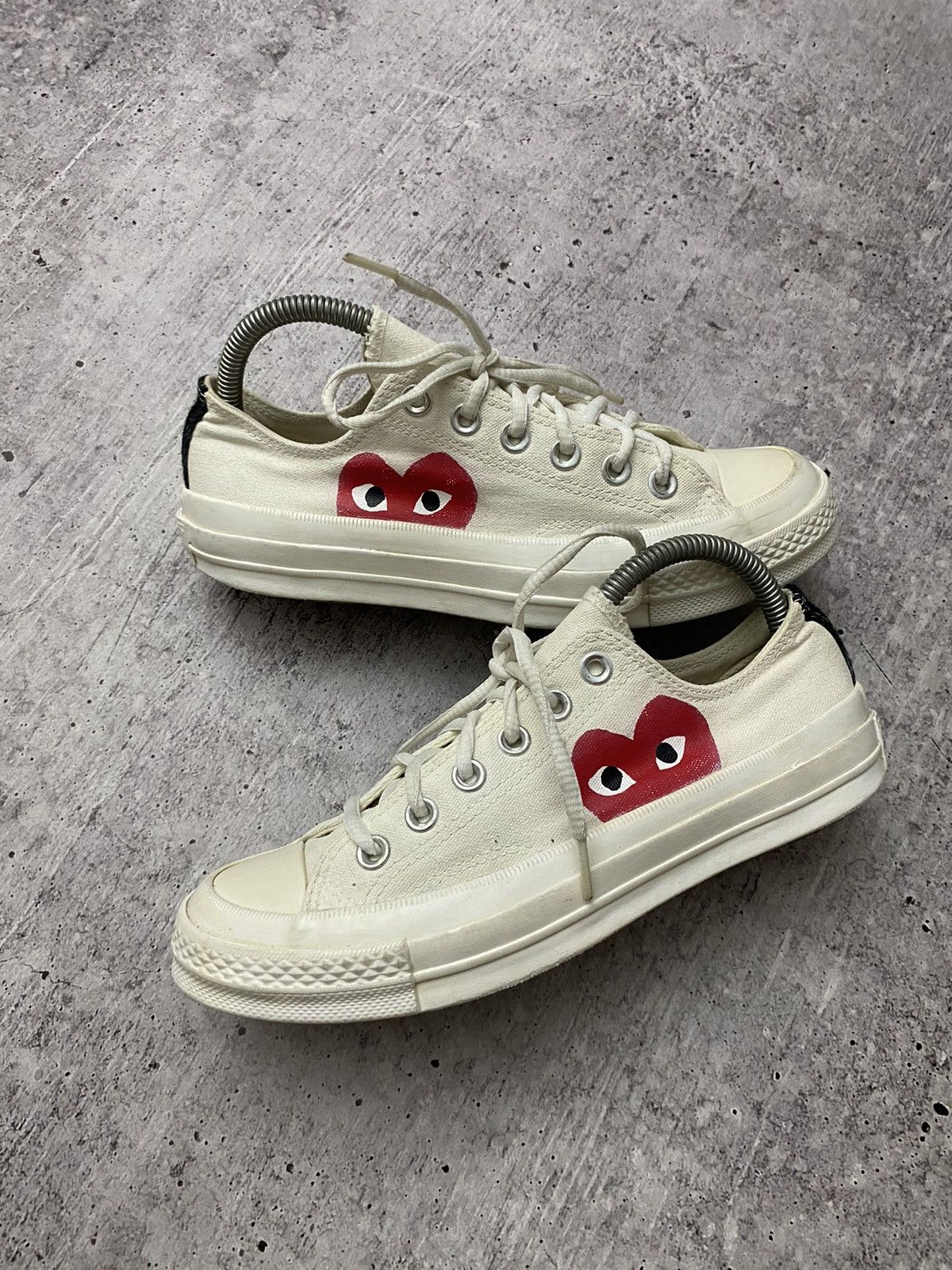 Comme des Garcons × Converse Converse x COMME DES GARÇONS SNEAKERS Size US 5 / IT 35 - 2 Thumbnail