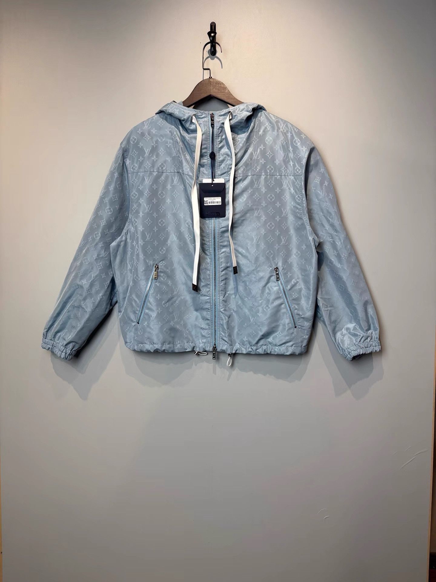 Louis Vuitton Louis Vuitton SS24 Blue Monogram Print Jacket K36 Size US XS / EU 42 / 0 - 1 Thumbnail