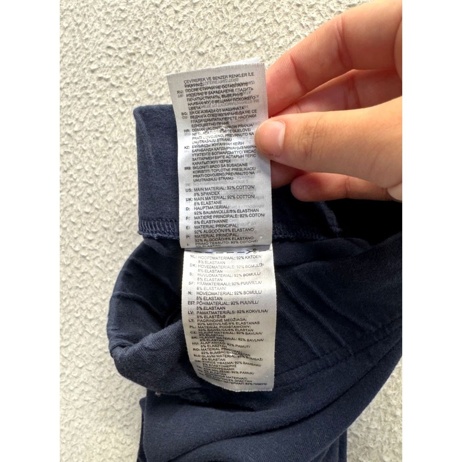 Adidas Adidas Navy Blue Linear Logo Leggings Slim Fit Athletic Pants Womens S Leggings Navy blue Logo Mens? No. Size 28" / US 6 / IT 42 - 7 Thumbnail