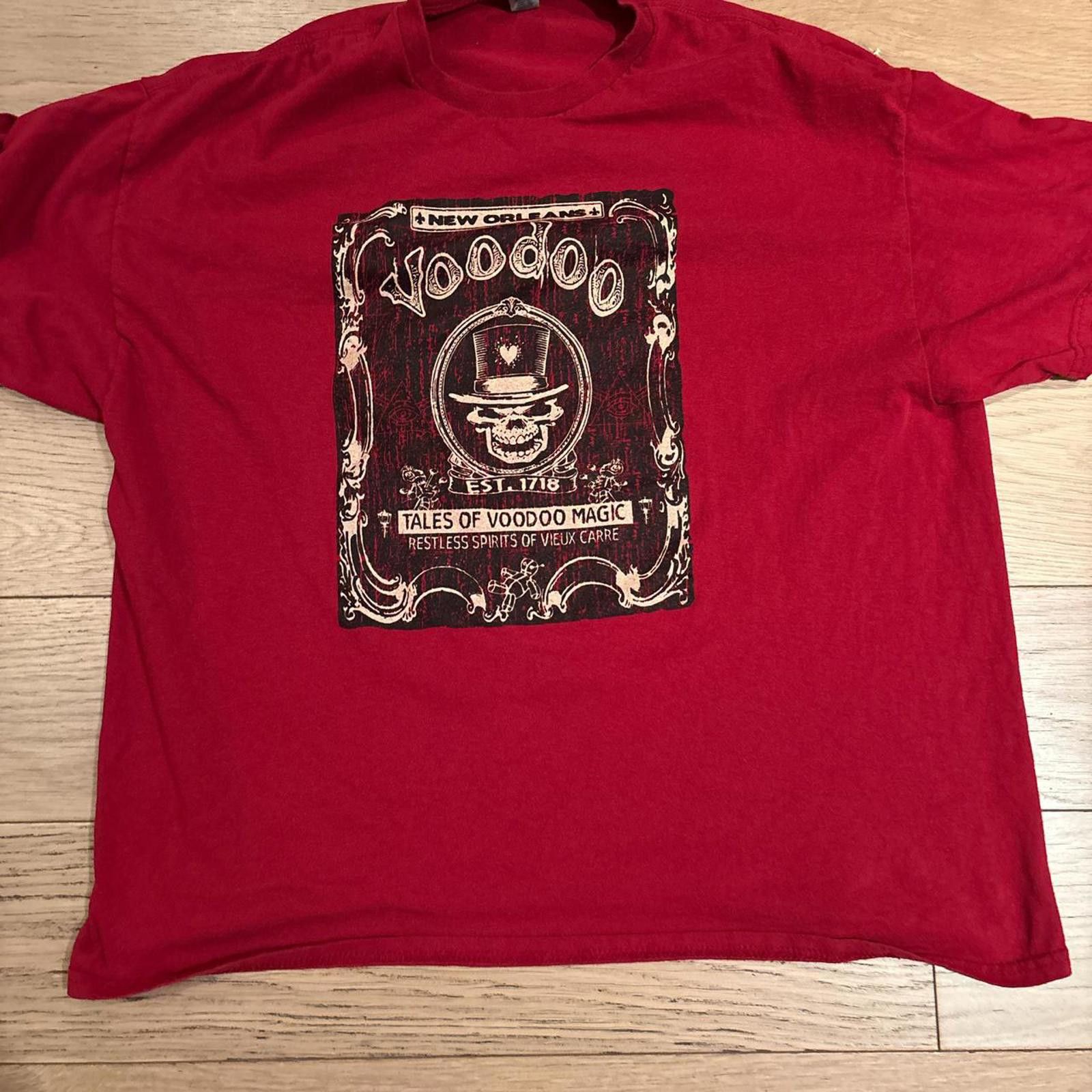Hanes New Orleans Voodoo Magic Graphic Tee Size US XL / EU 56 / 4 - 3 Thumbnail