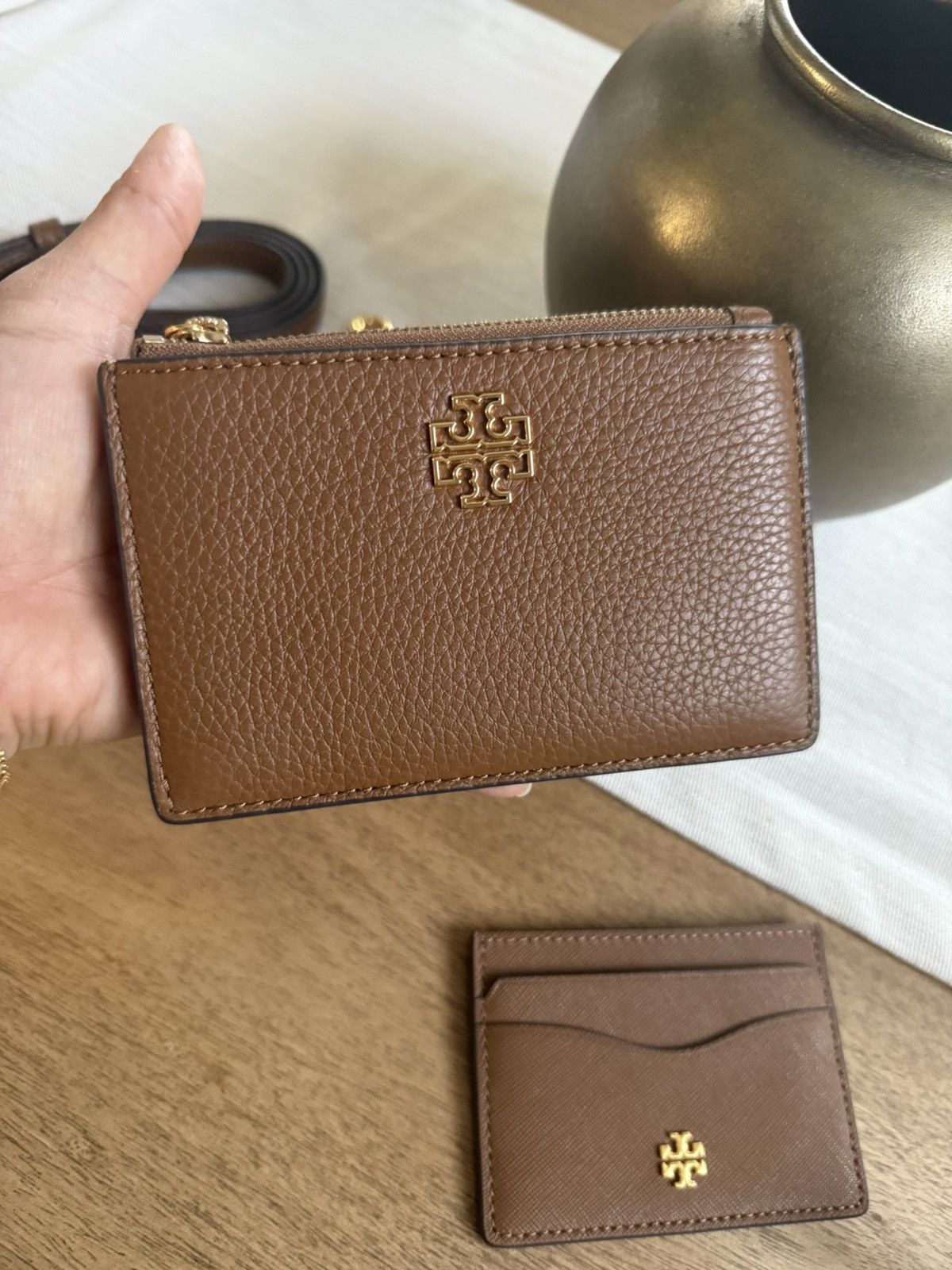 Tory Burch Tory Burch BRITTEN CONVERTIBLE Leather Shoulder & cardholder Size ONE SIZE - 2 Thumbnail