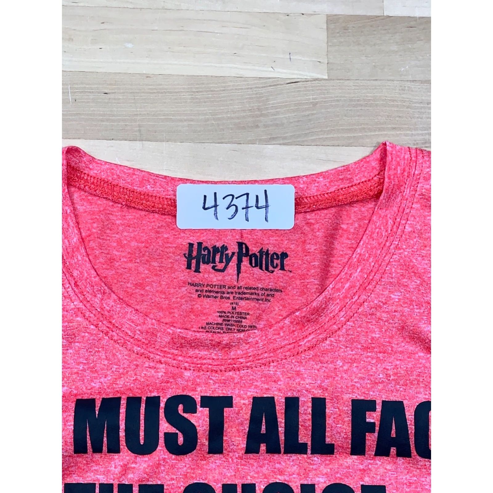 Vintage Harry Potter We must All Face The Choice... T Shirt Peach M Girls Womens Teen? Size M / US 6-8 / IT 42-44 - 4 Thumbnail