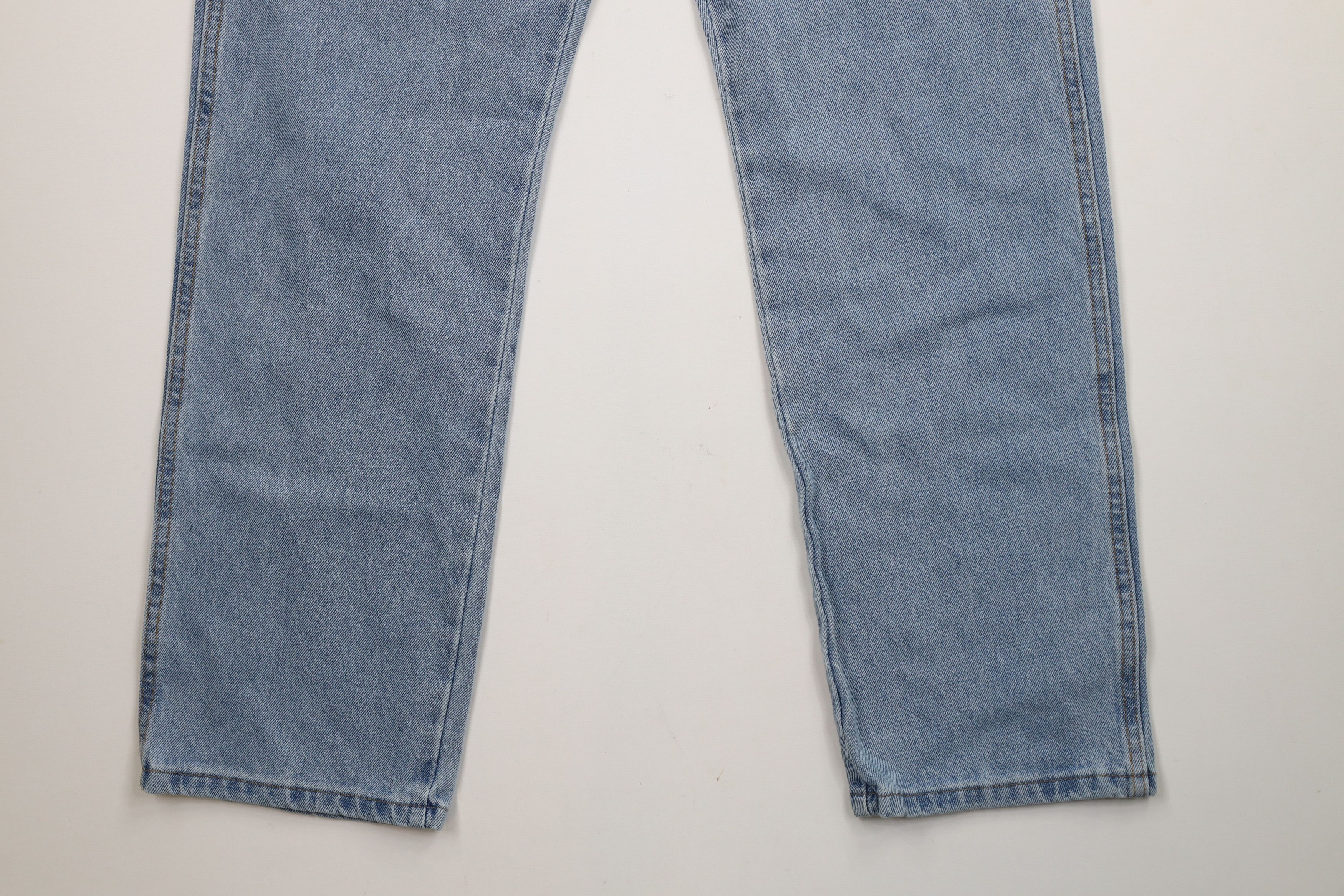 Vintage × Wrangler Deadstock Vintage Y2K Wrangler Fit Denim Jeans Blue Cotton Size US 36 / EU 52 - 4 Thumbnail