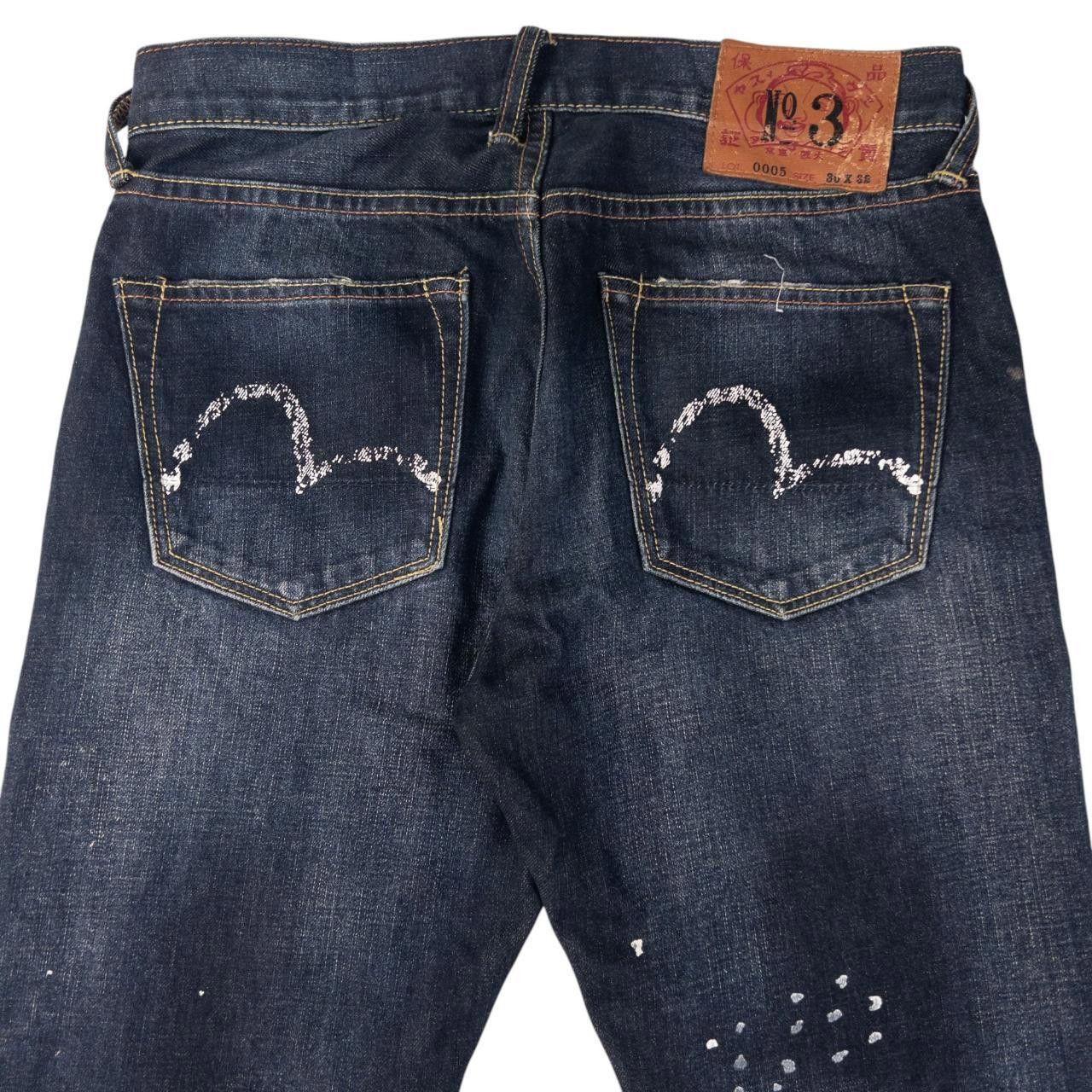 Evisu Vintage Evisu Double Gull Japanese Denim Jeans Size W30 Size US 29 - 8 Thumbnail