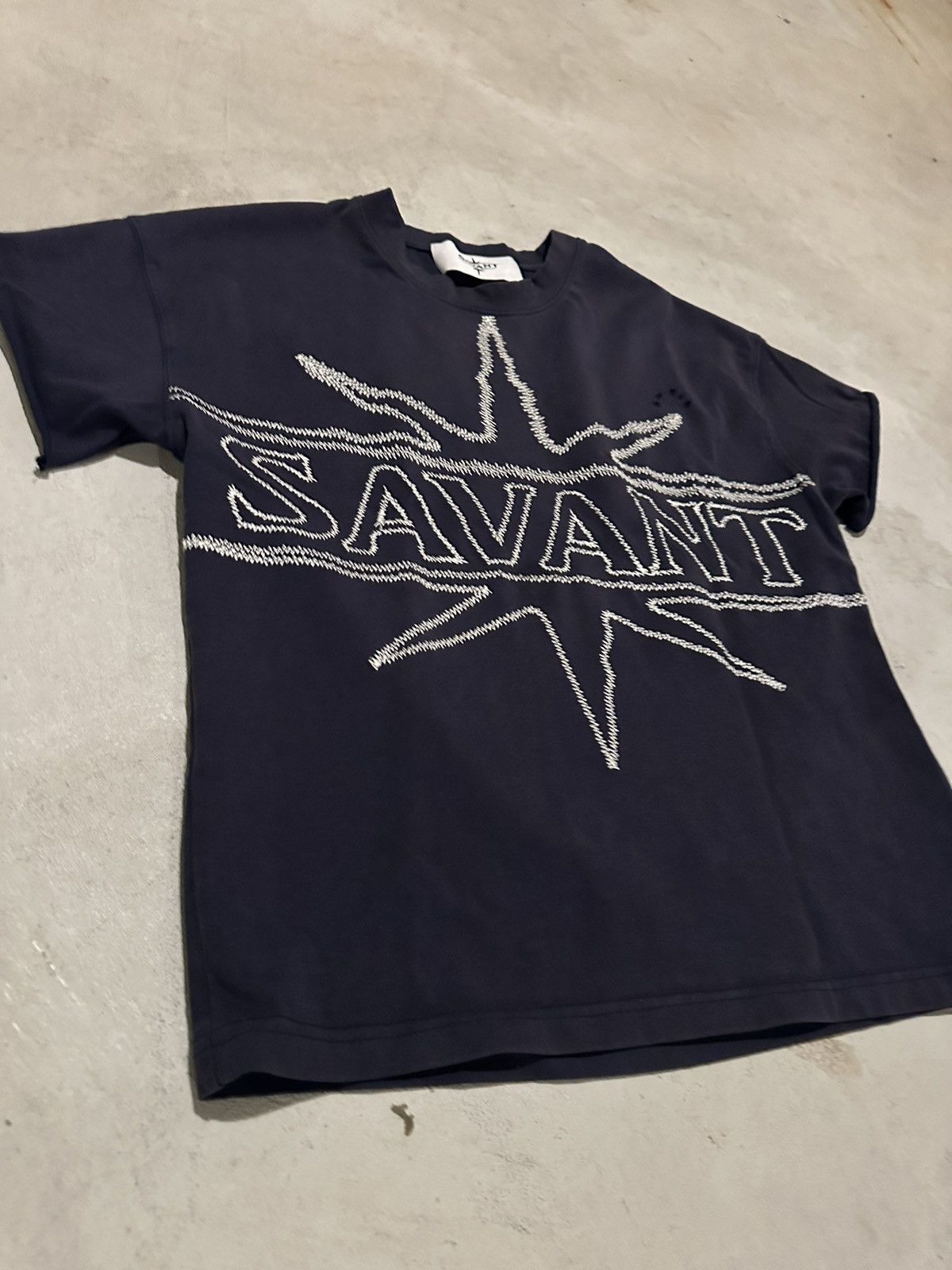 Vintage ‘Savant’ Star Faded Tee Size US M / EU 48-50 / 2 - 9 Thumbnail