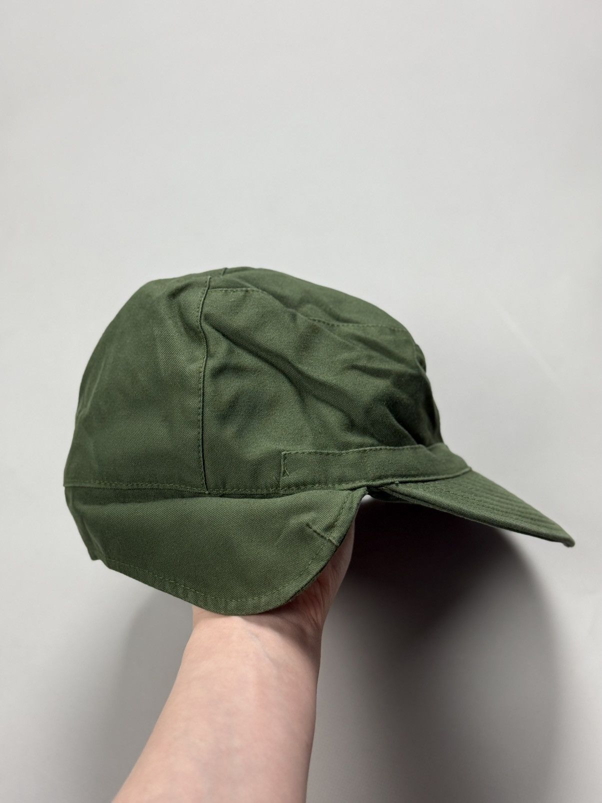Vintage Vintage Swedish Army Military Earwarmer Flap Ear Cap Hat Size ONE SIZE - 12 Thumbnail